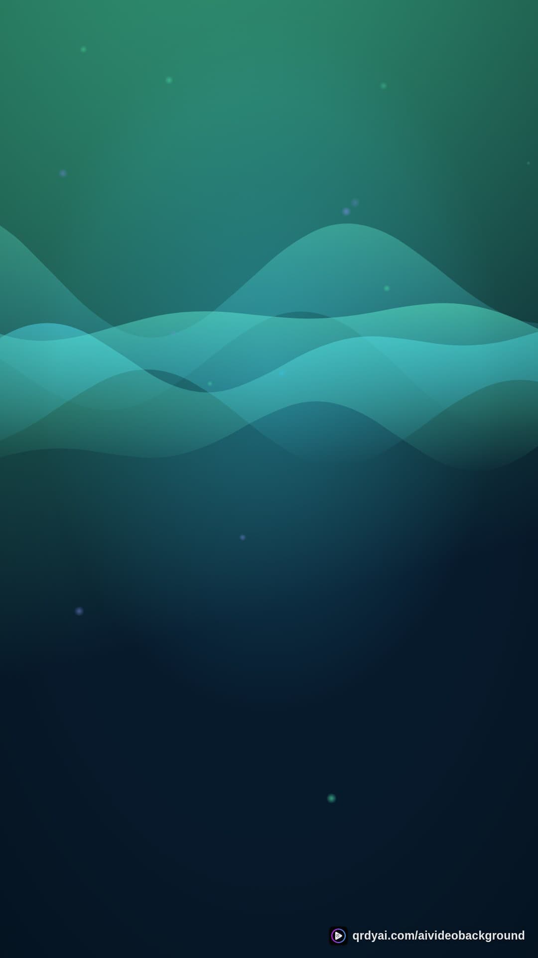 aurora breath portrait loop video background preview
