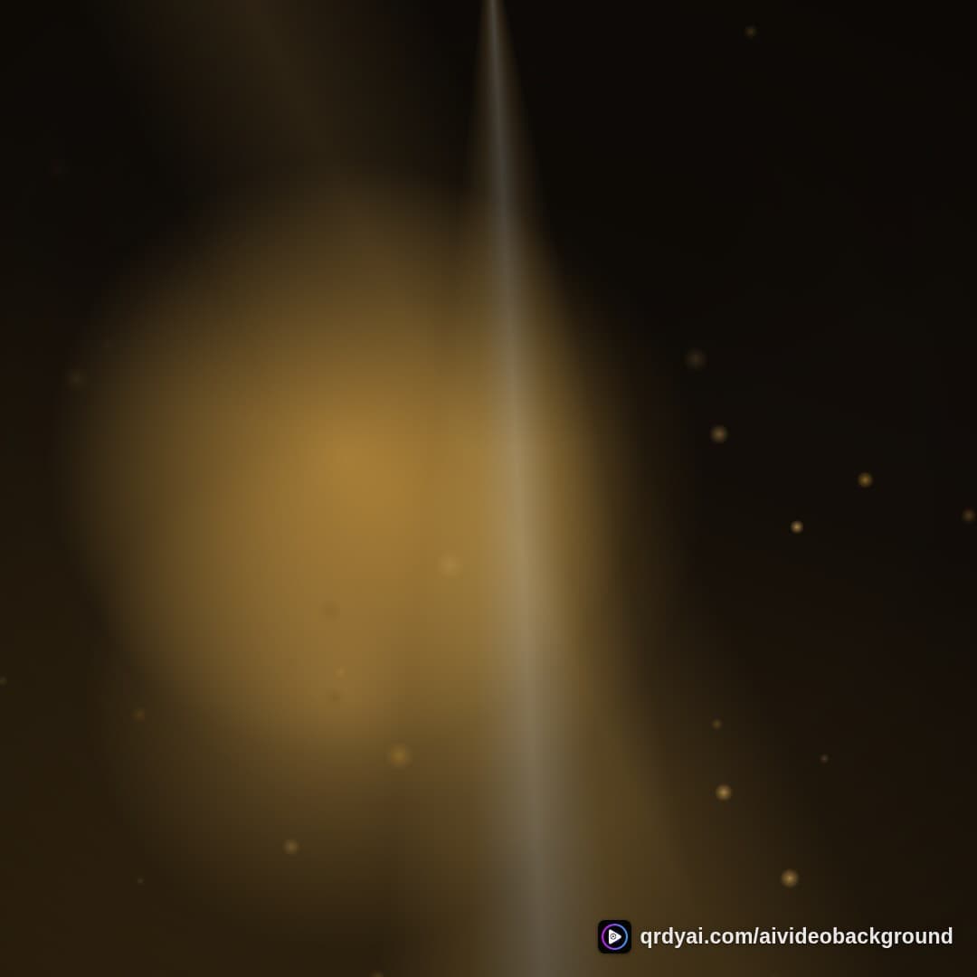 luxe gold square loop video background preview