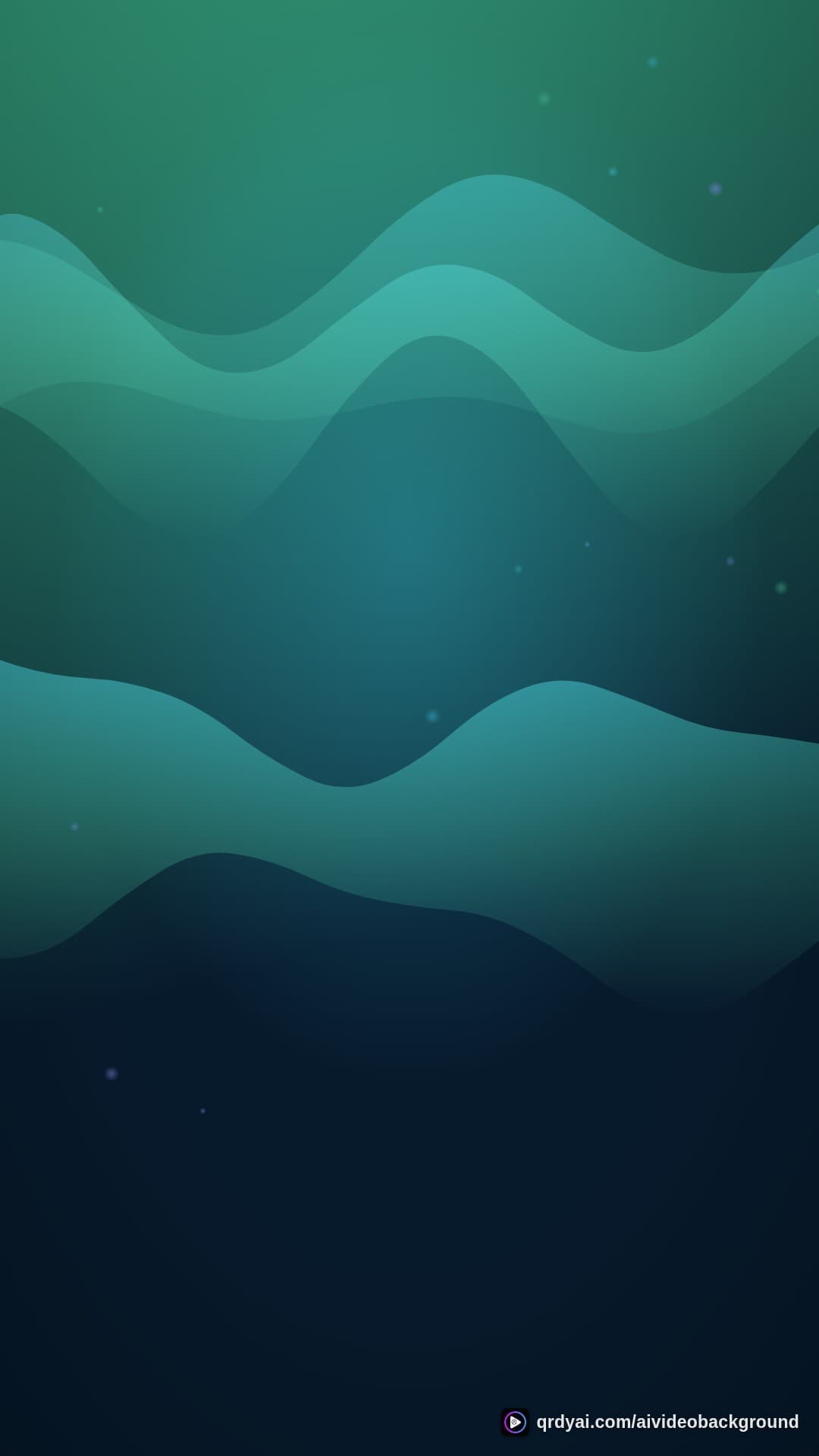 aurora breath portrait loop video background preview