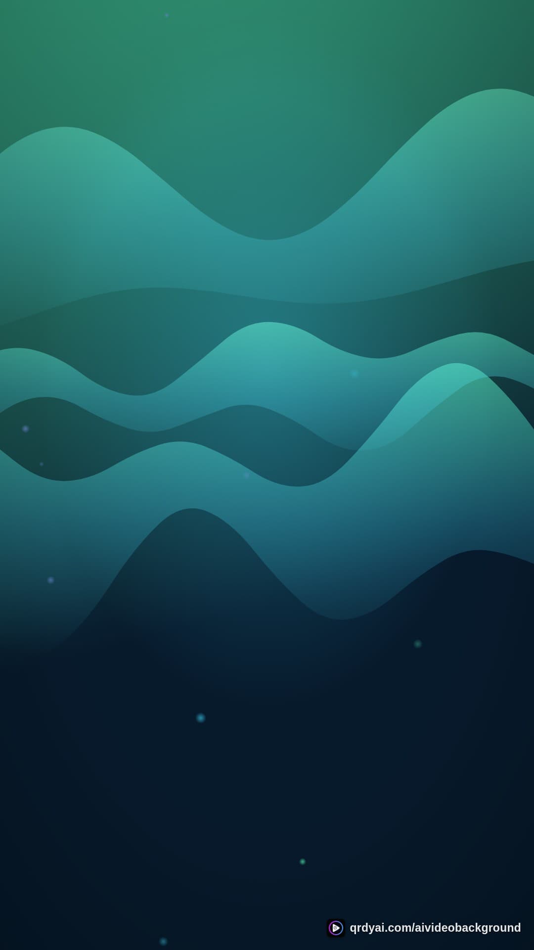 aurora breath portrait loop video background preview