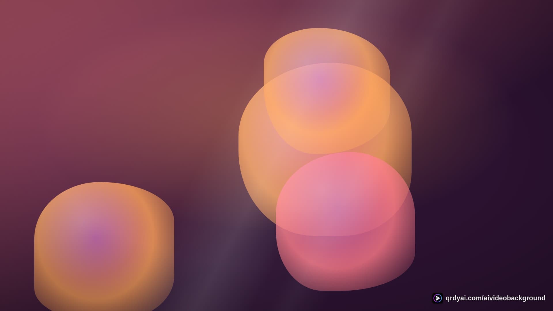 liquid melt landscape loop video background preview