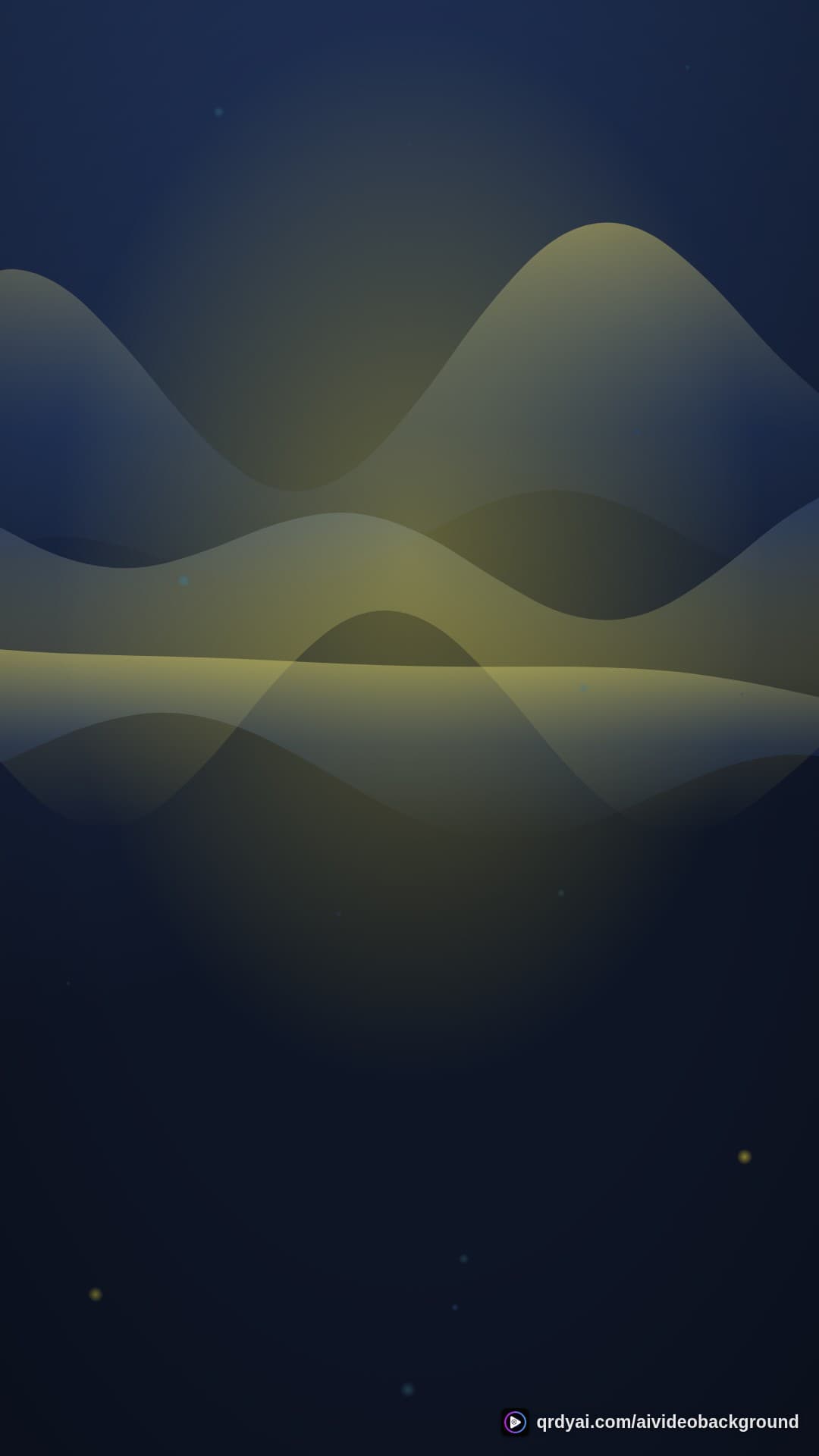 aurora breath portrait loop video background preview