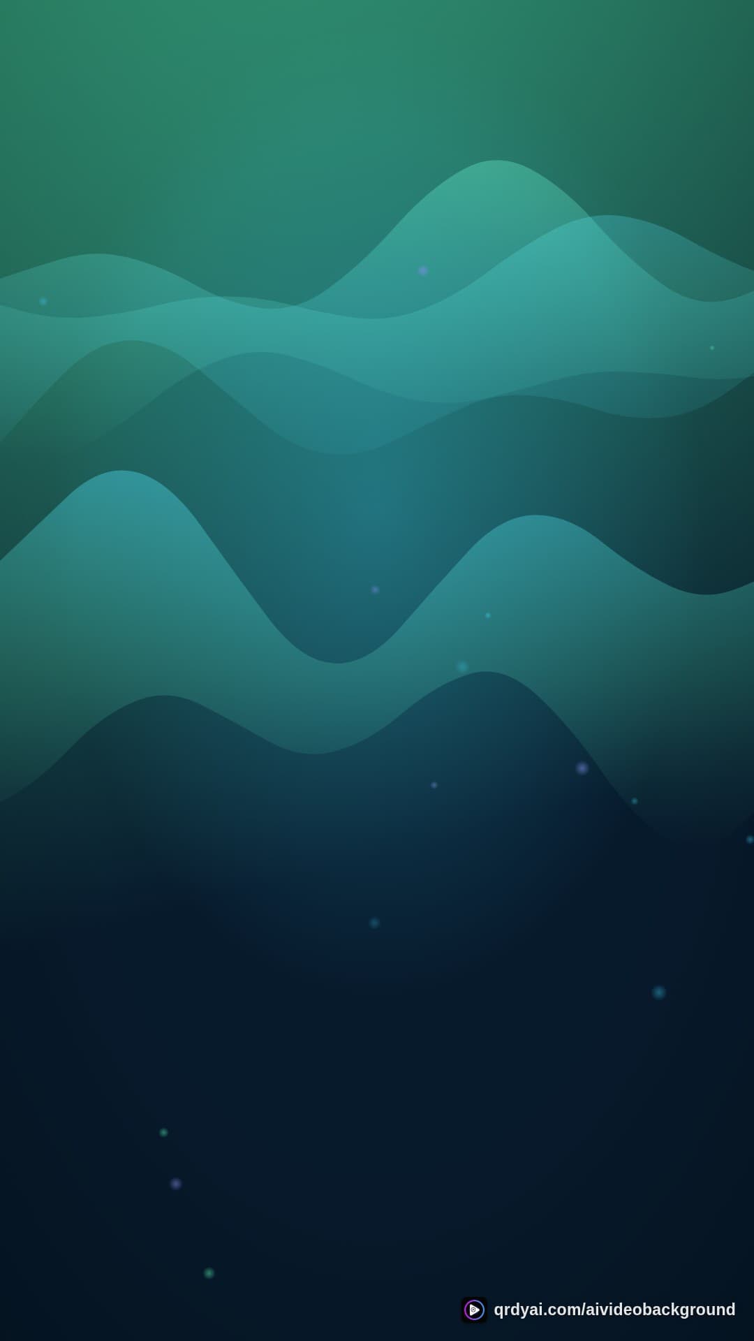 aurora breath portrait loop video background preview