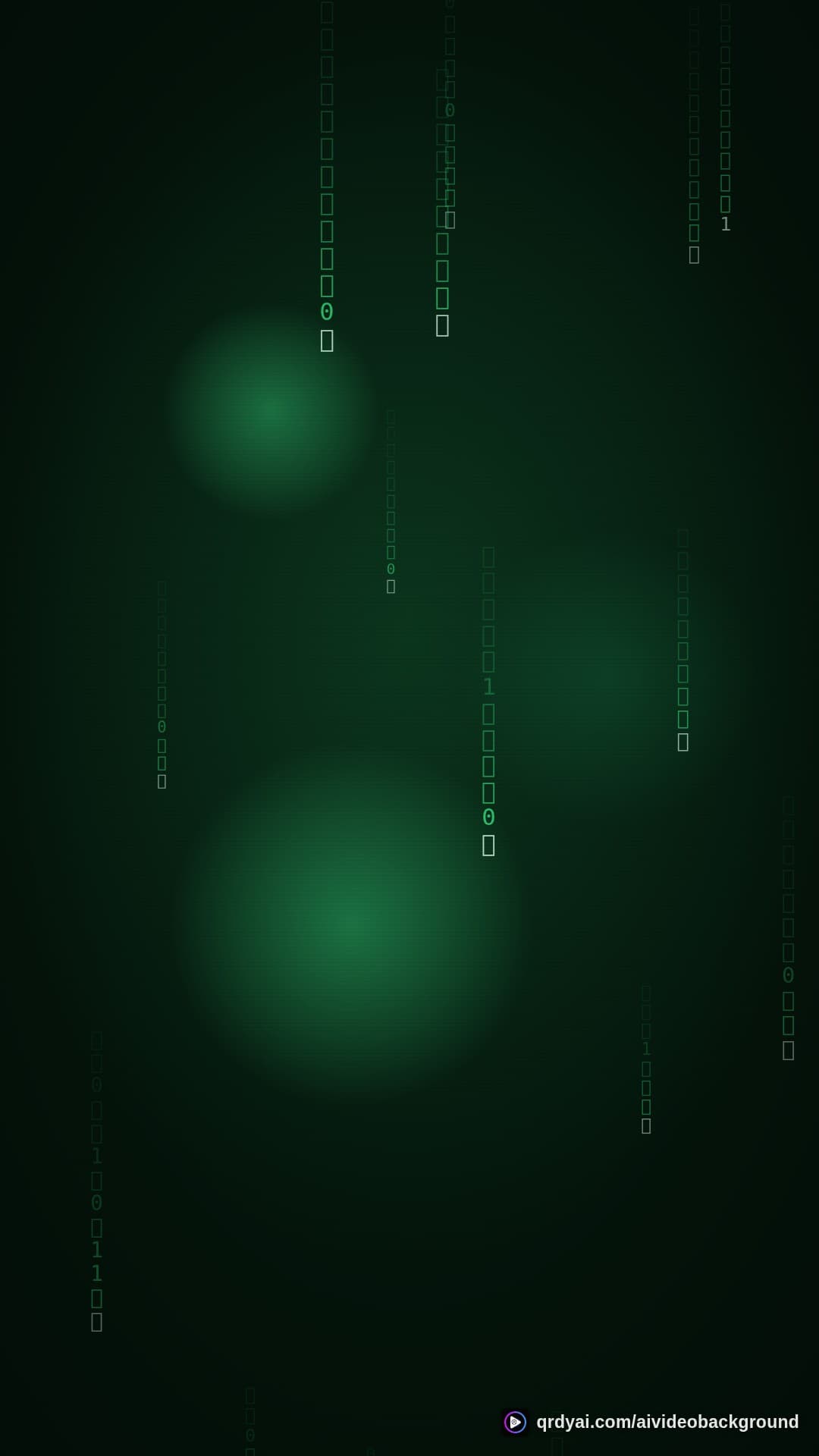 circuit matrix rain portrait loop video background preview