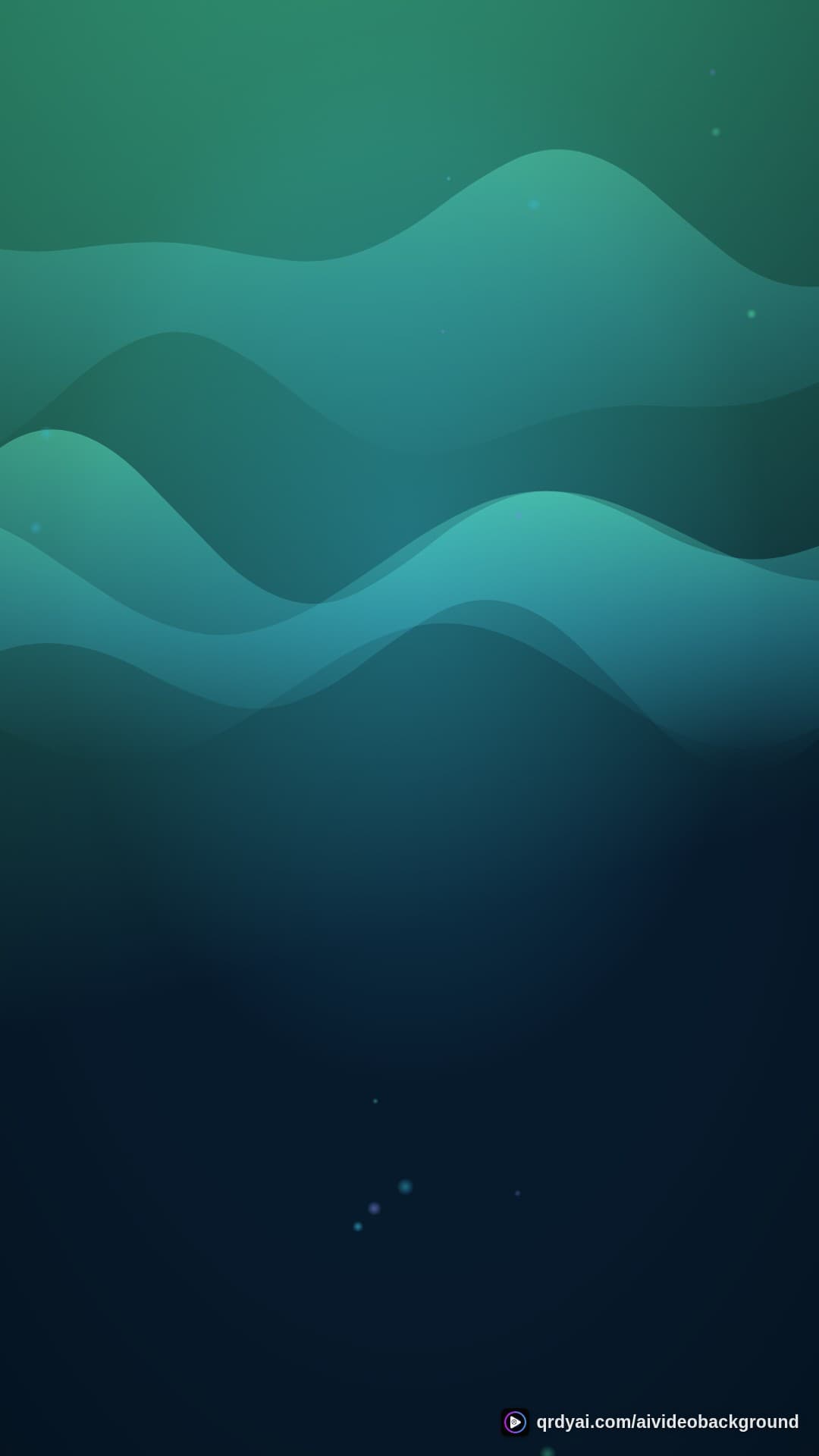 aurora breath portrait loop video background preview