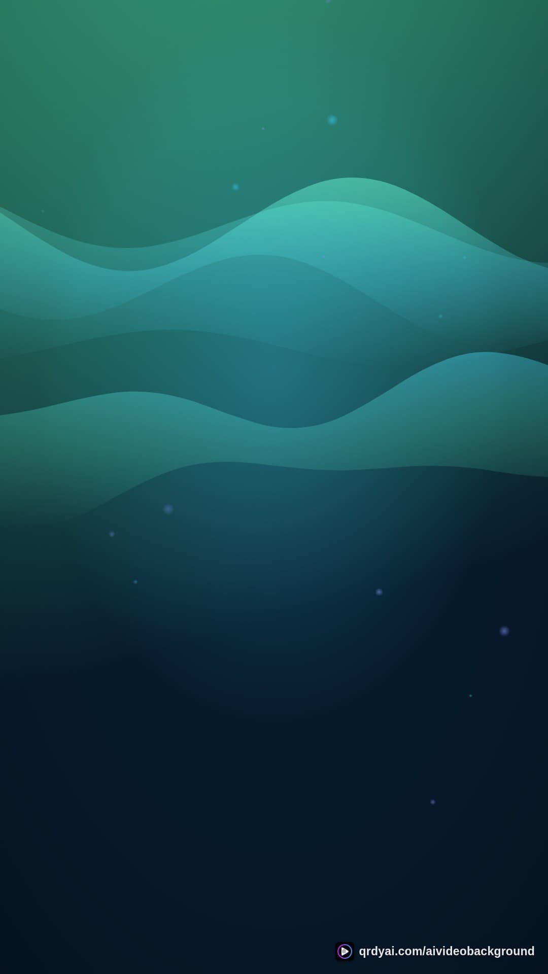 aurora breath portrait loop video background preview