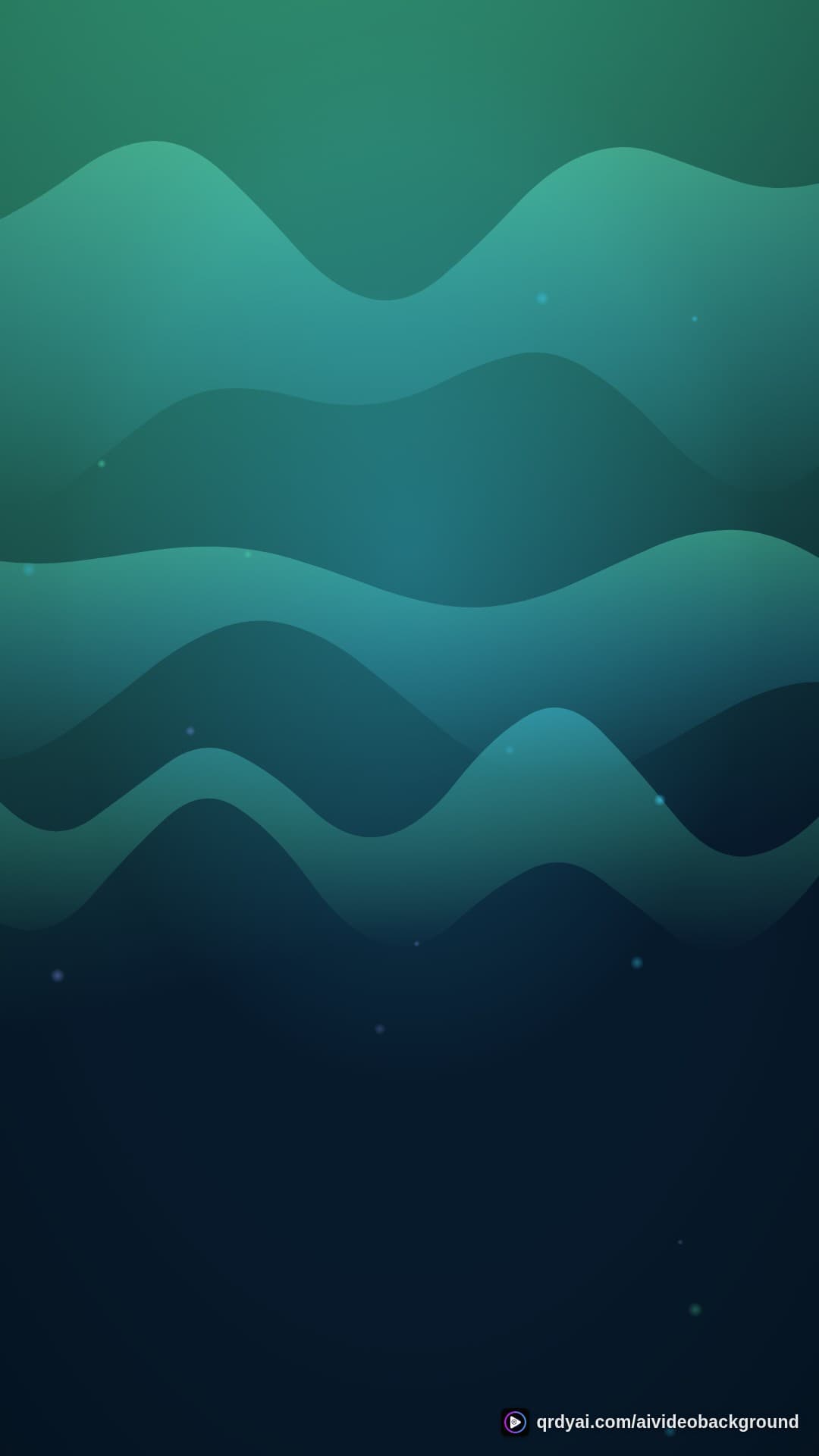 aurora breath portrait loop video background preview
