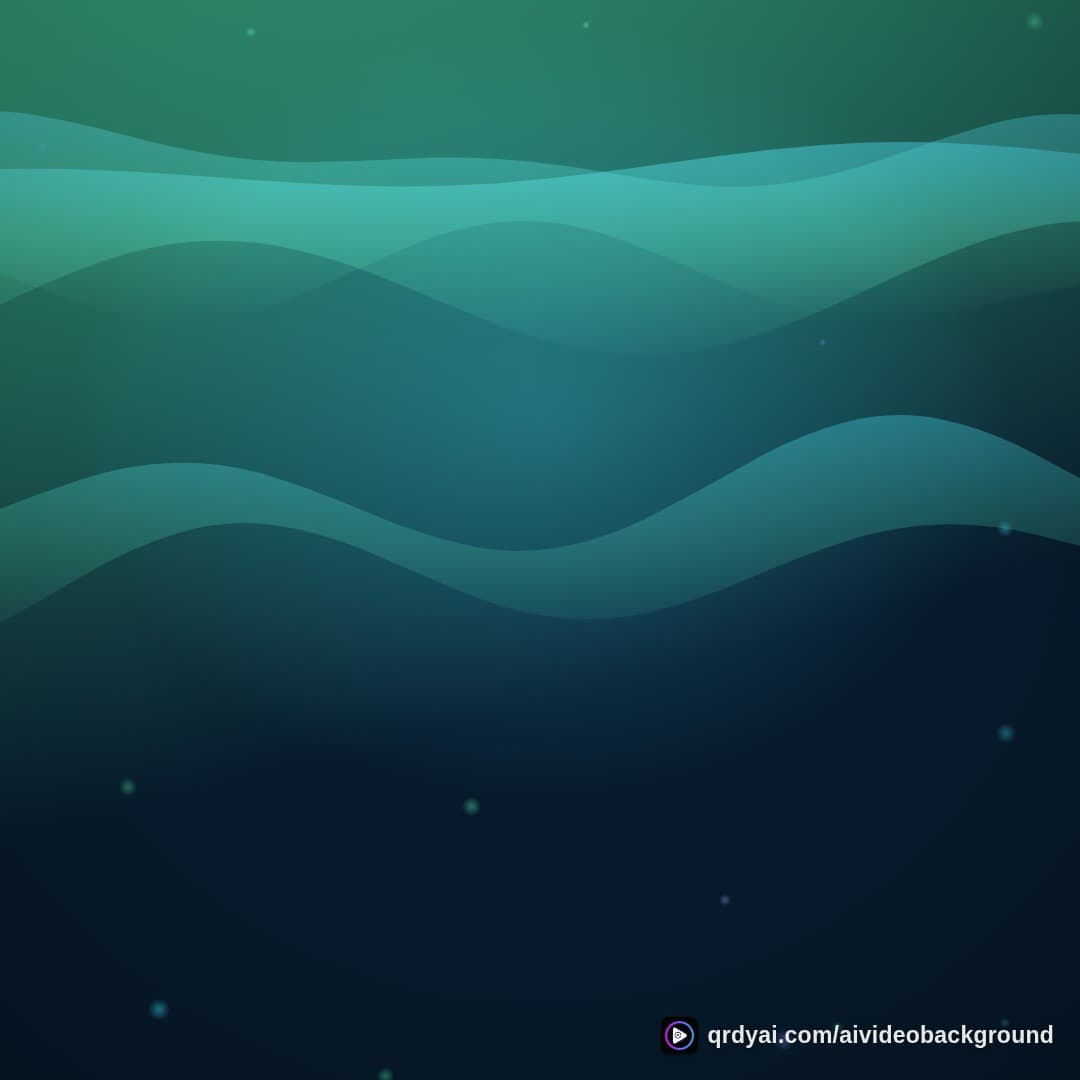 aurora breath square loop video background preview