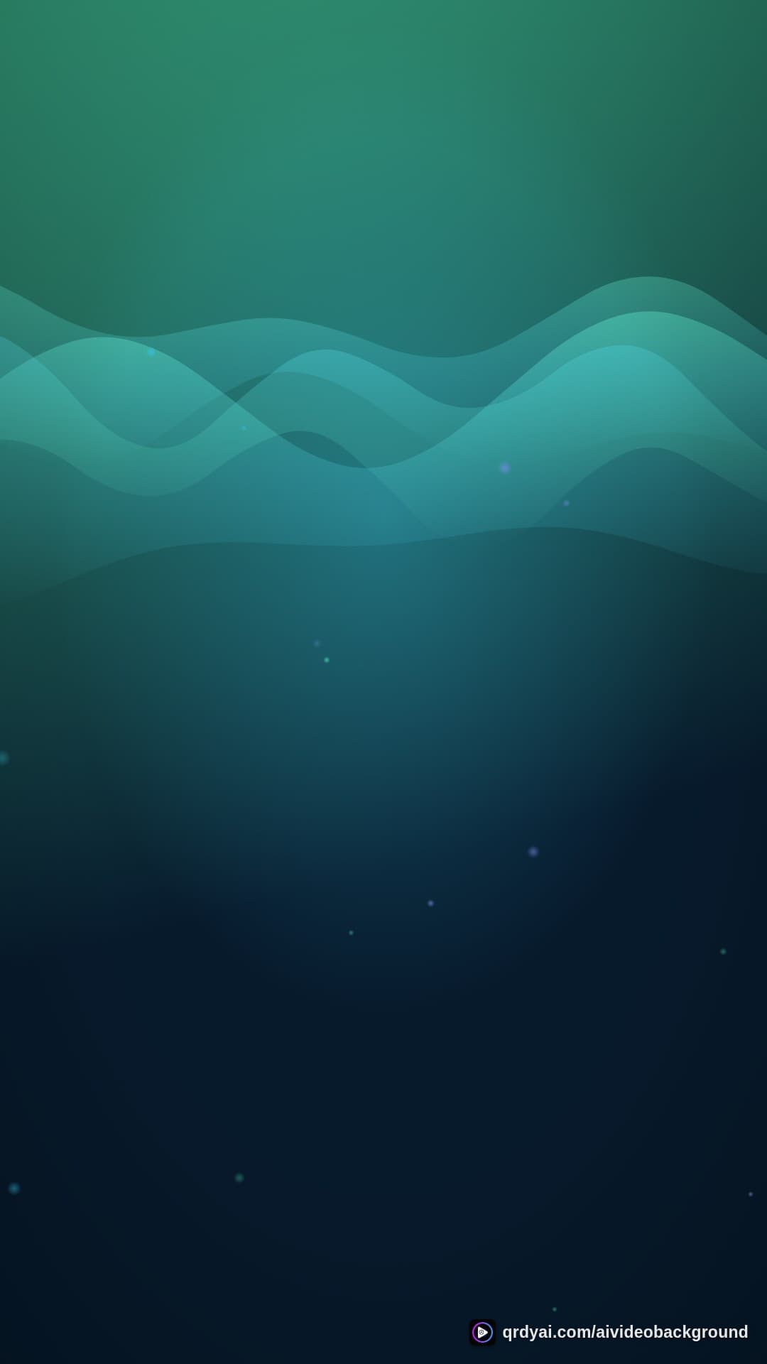 aurora breath portrait loop video background preview