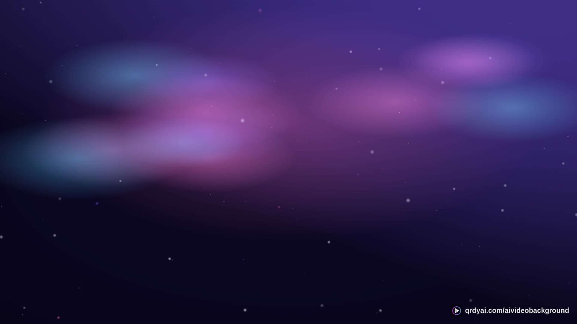 cosmos drift landscape loop video background preview