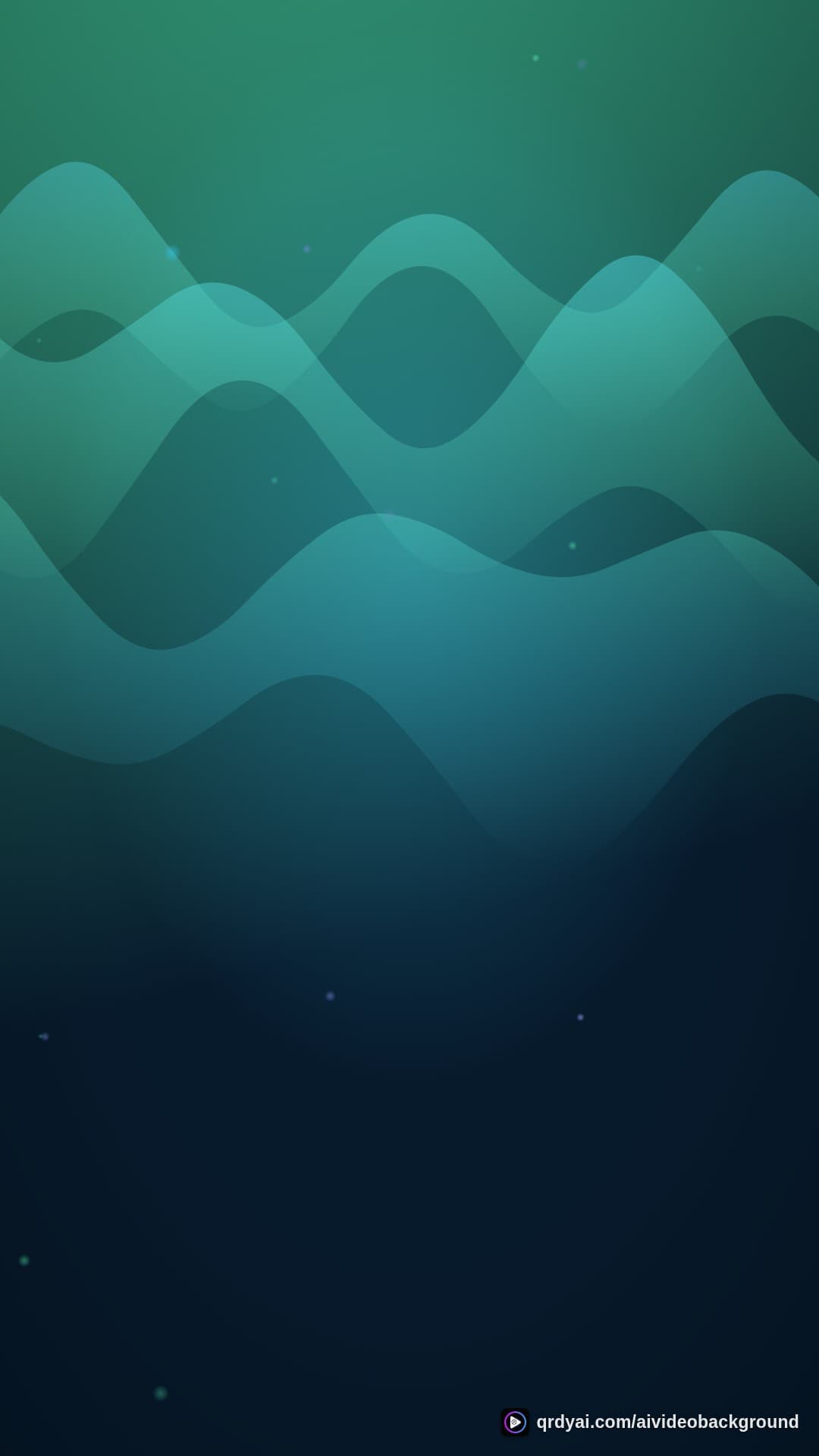 aurora breath portrait loop video background preview