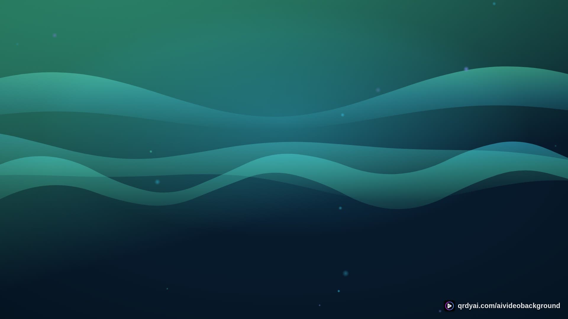 aurora breath landscape loop video background preview