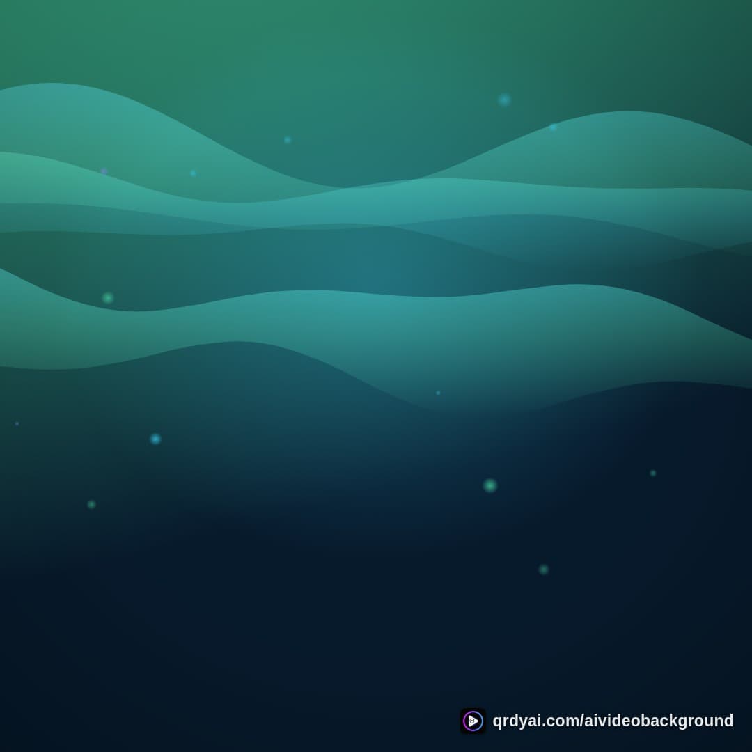 aurora breath square loop video background preview