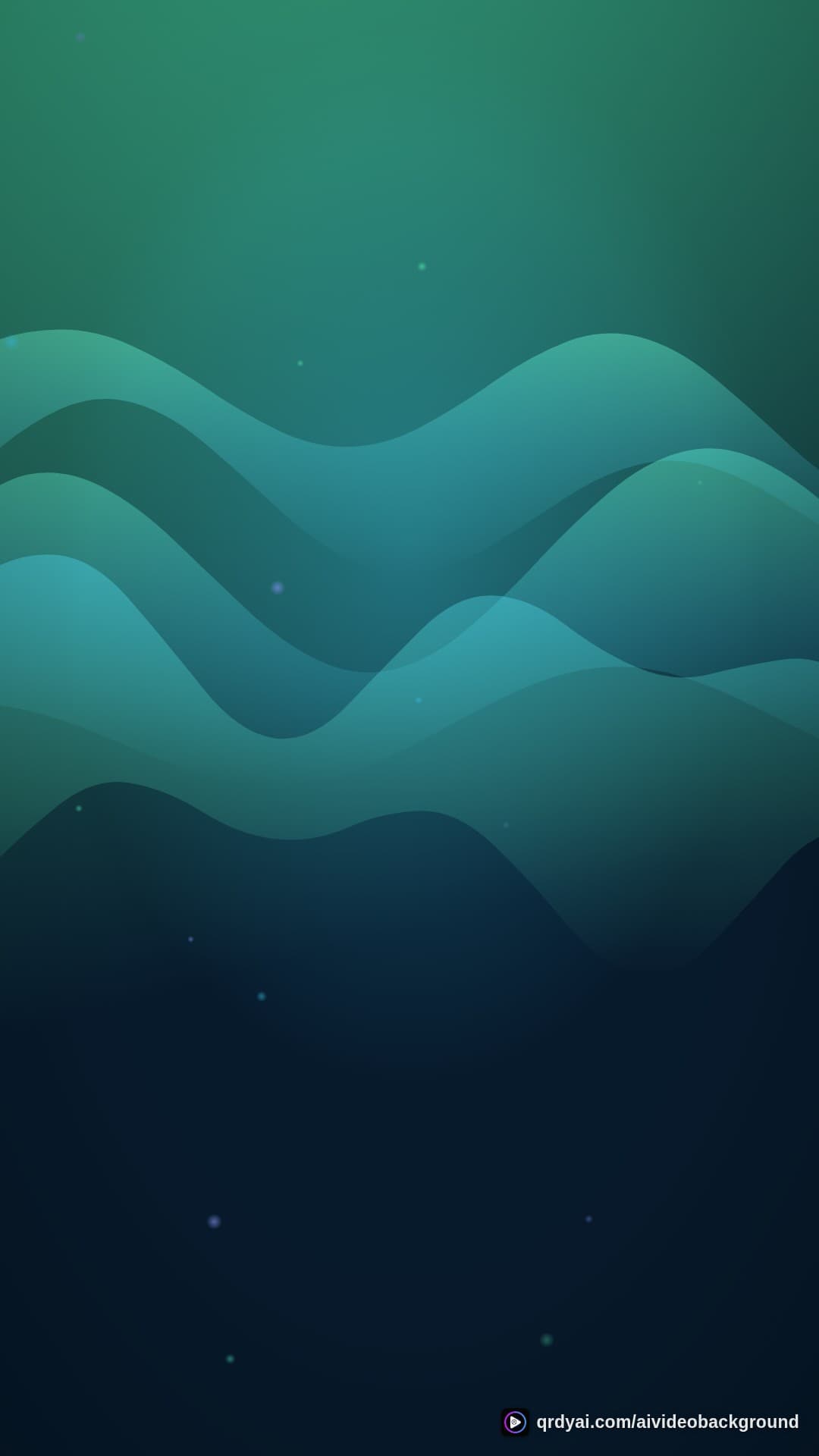 aurora breath portrait loop video background preview