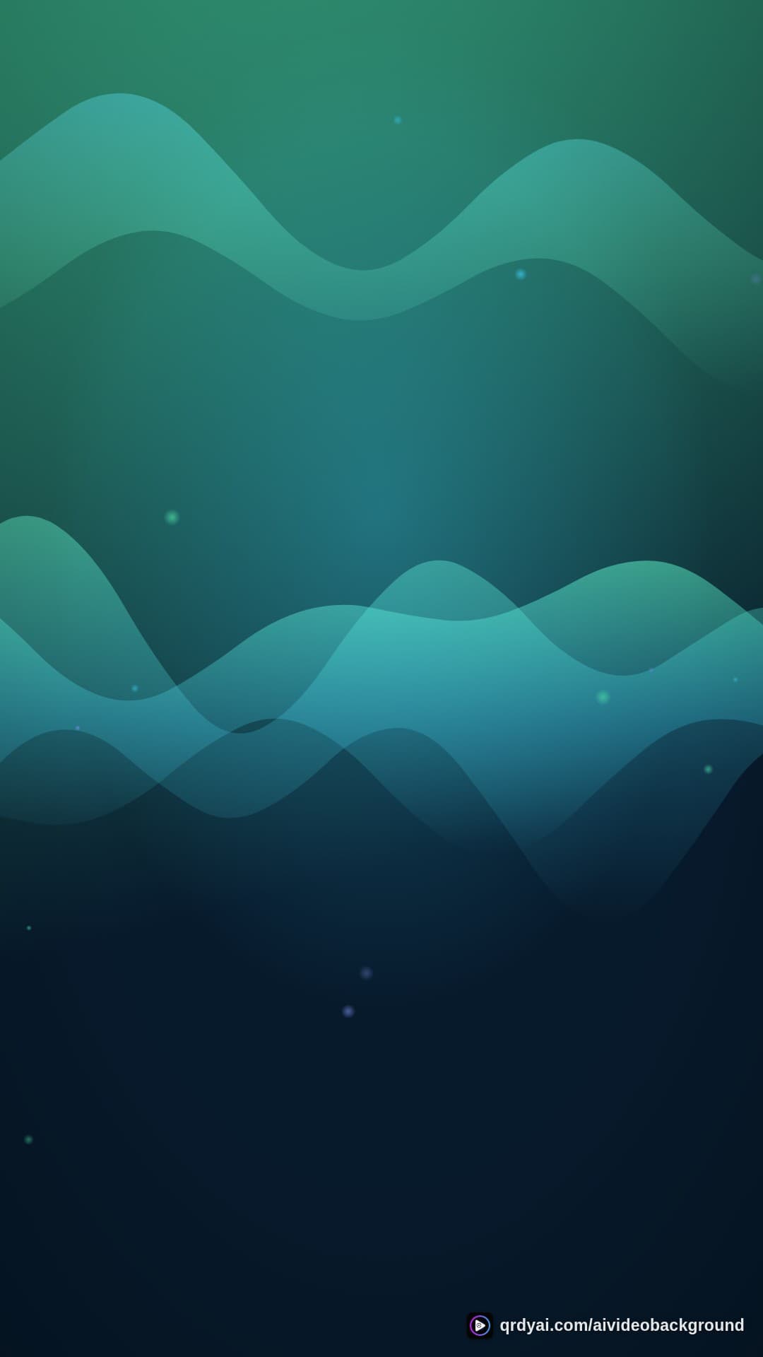 aurora breath portrait loop video background preview