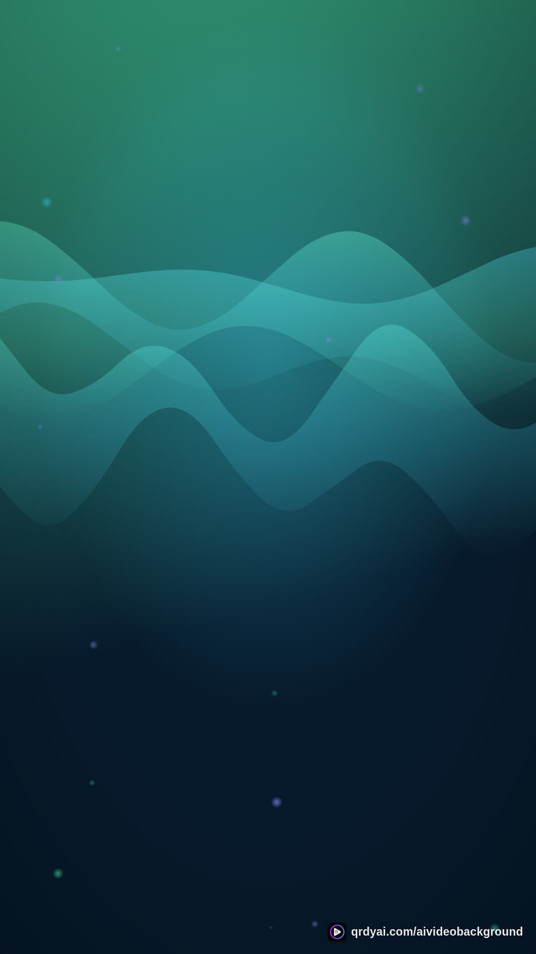aurora breath portrait loop video background preview