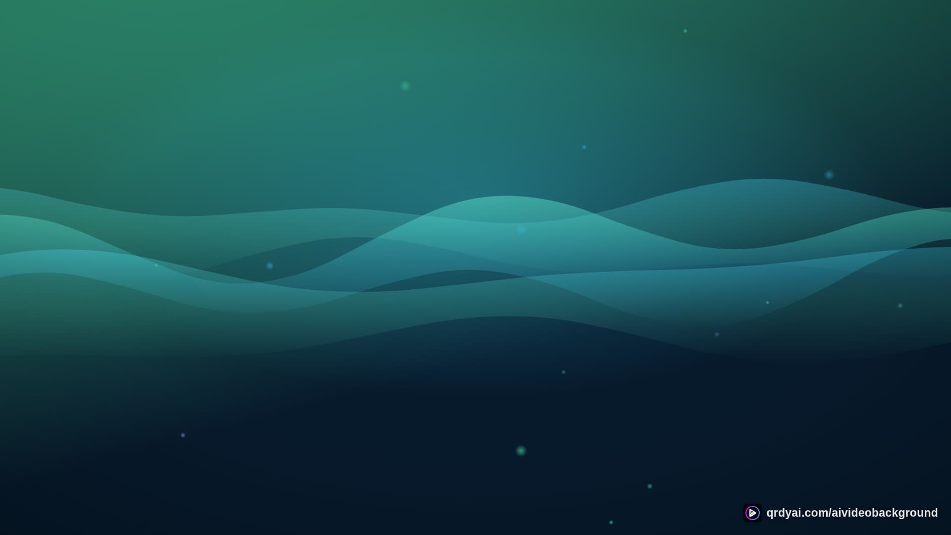 aurora breath landscape loop video background preview
