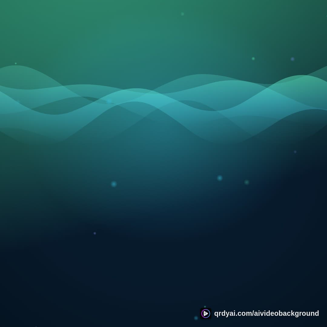 aurora breath square loop video background preview
