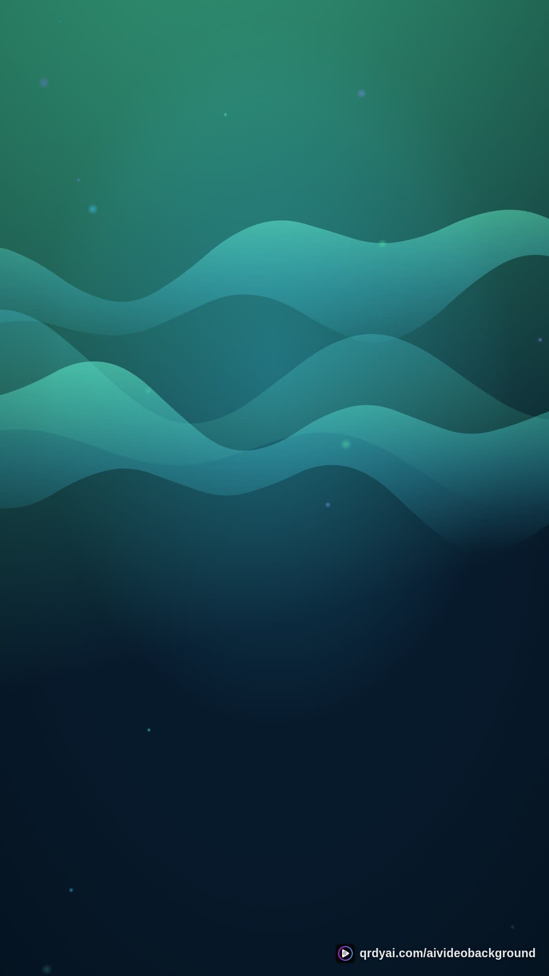 aurora breath portrait loop video background preview
