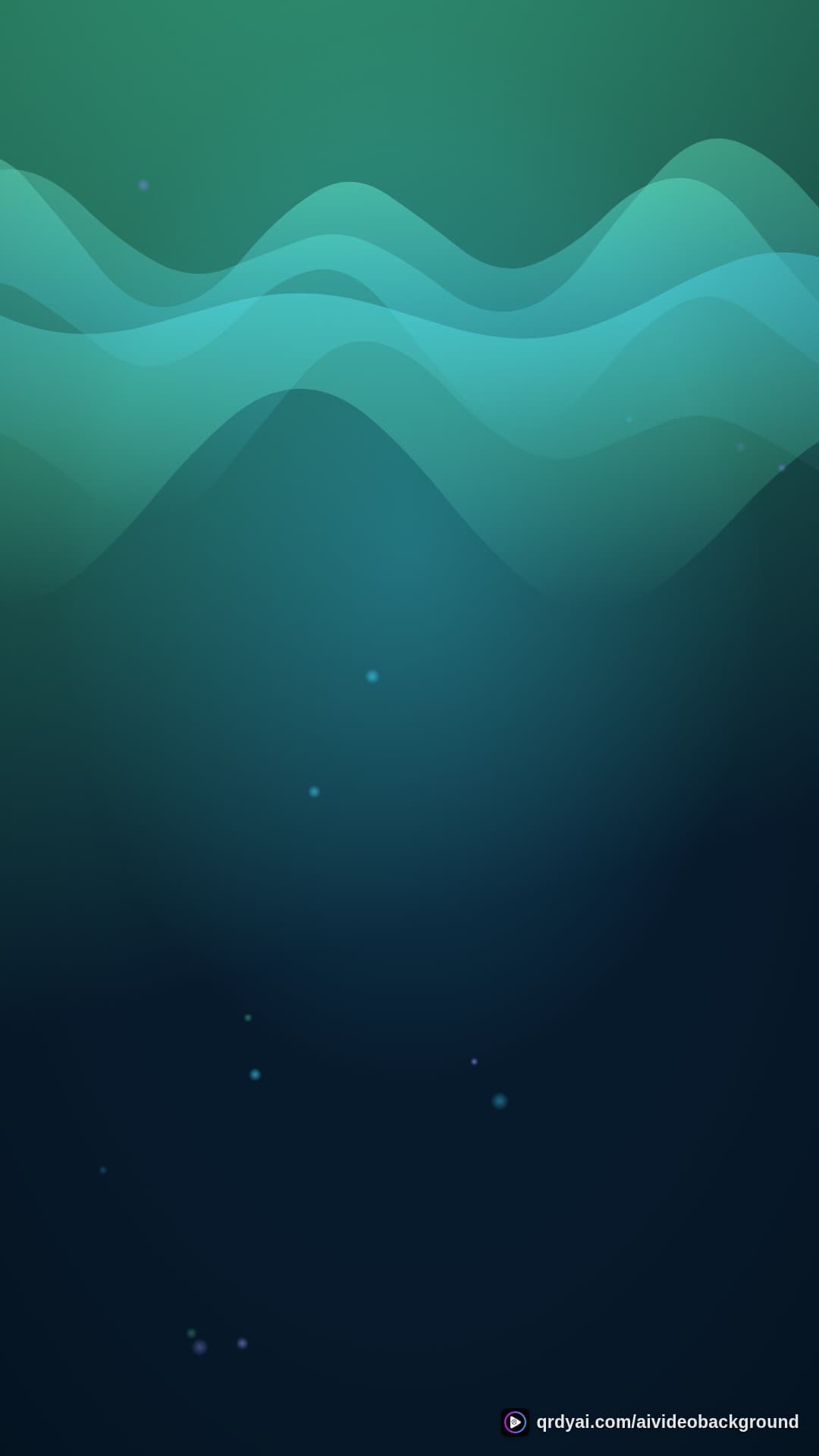 aurora breath portrait loop video background preview