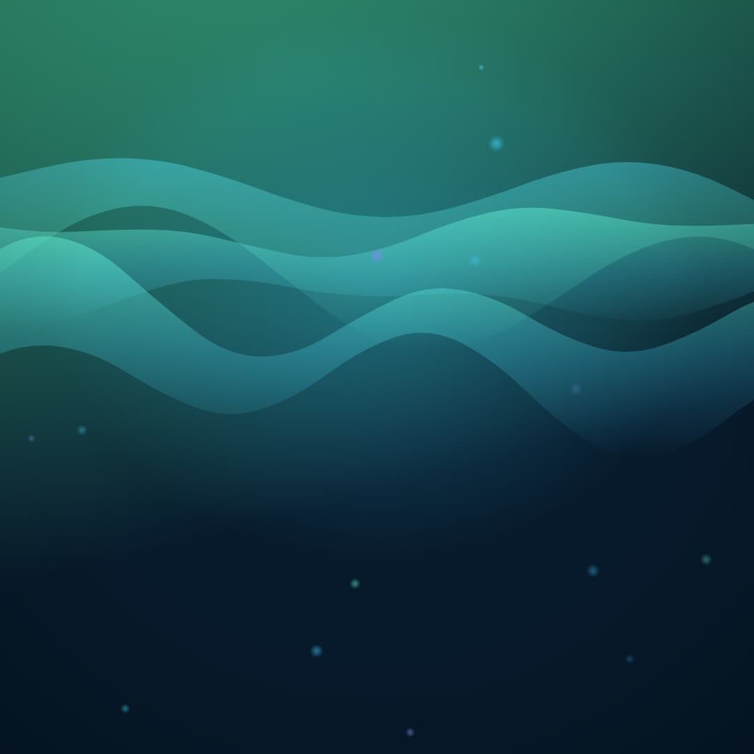 aurora breath square loop video background preview