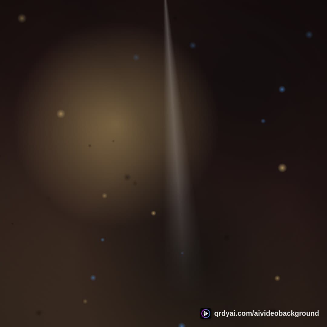 luxe gold square loop video background preview