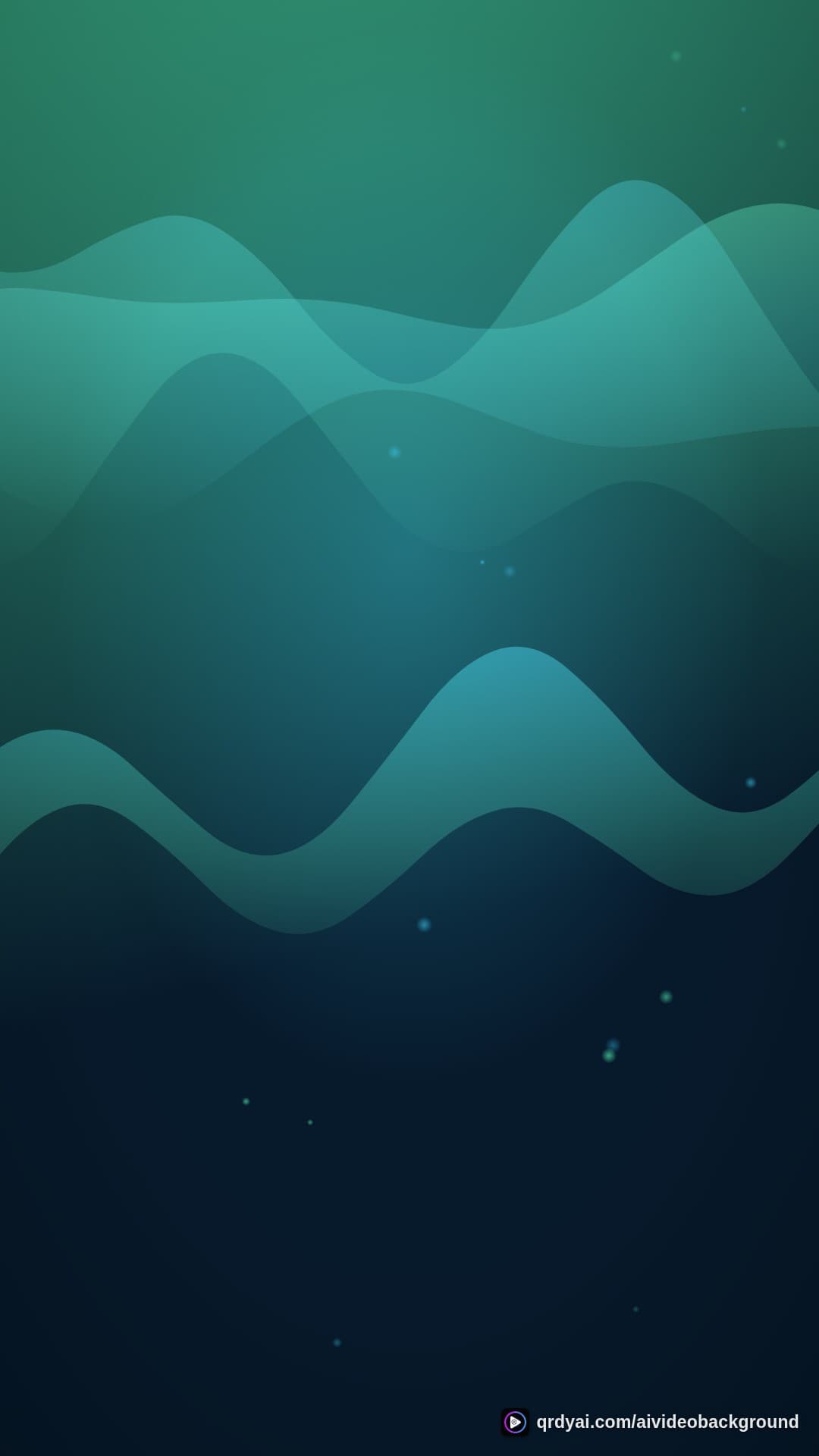 aurora breath portrait loop video background preview