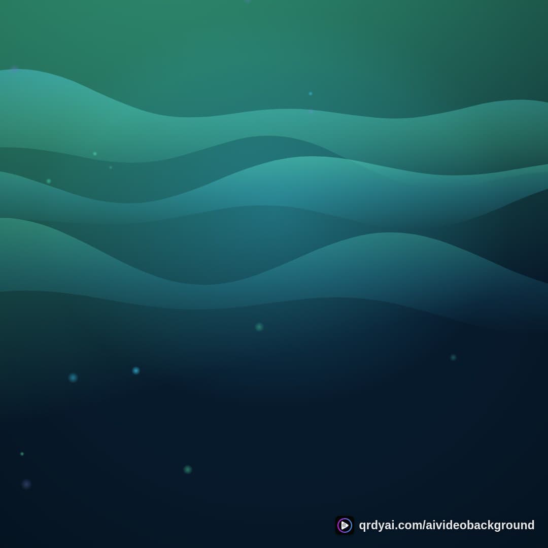 aurora breath square loop video background preview
