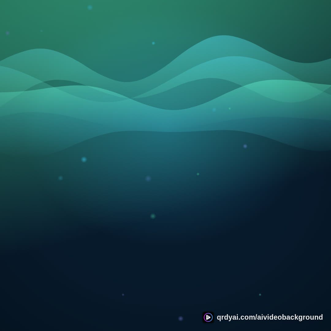 aurora breath square loop video background preview