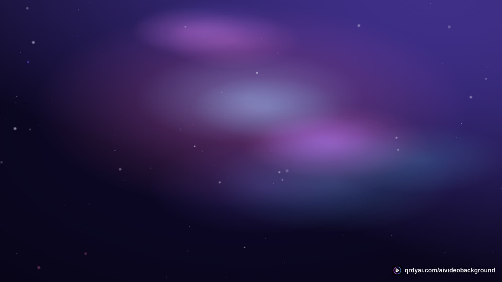 cosmos drift landscape loop video background preview
