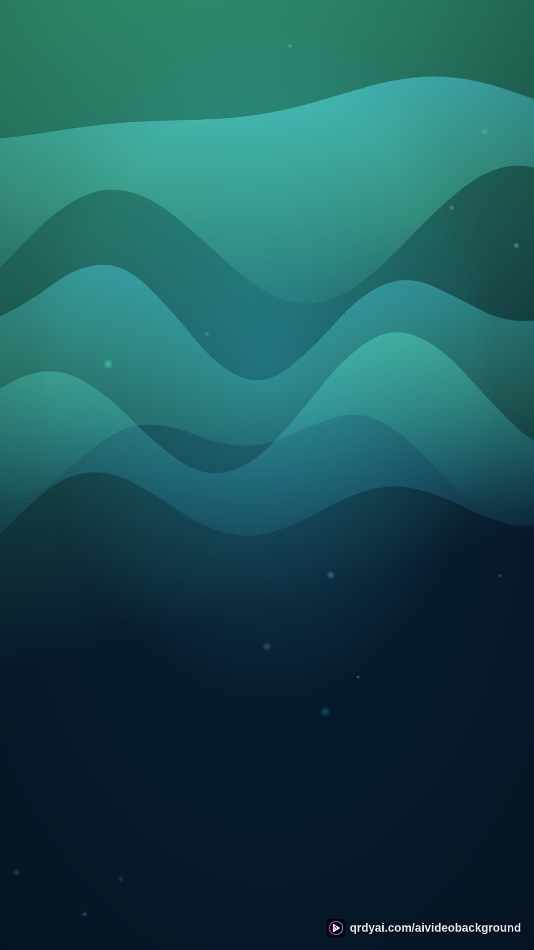 aurora breath portrait loop video background preview