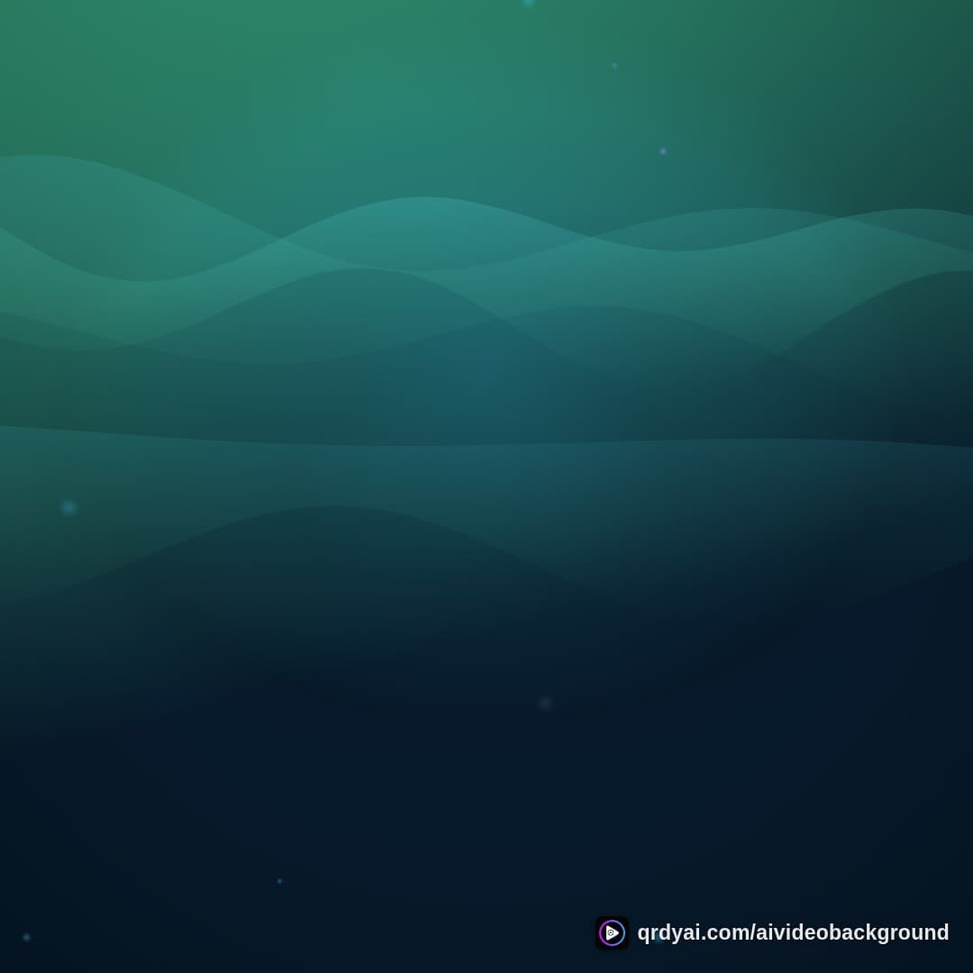 aurora breath square loop video background preview