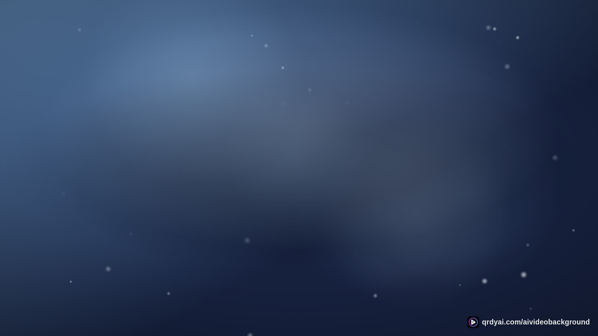 weather snow night glow landscape loop video background preview