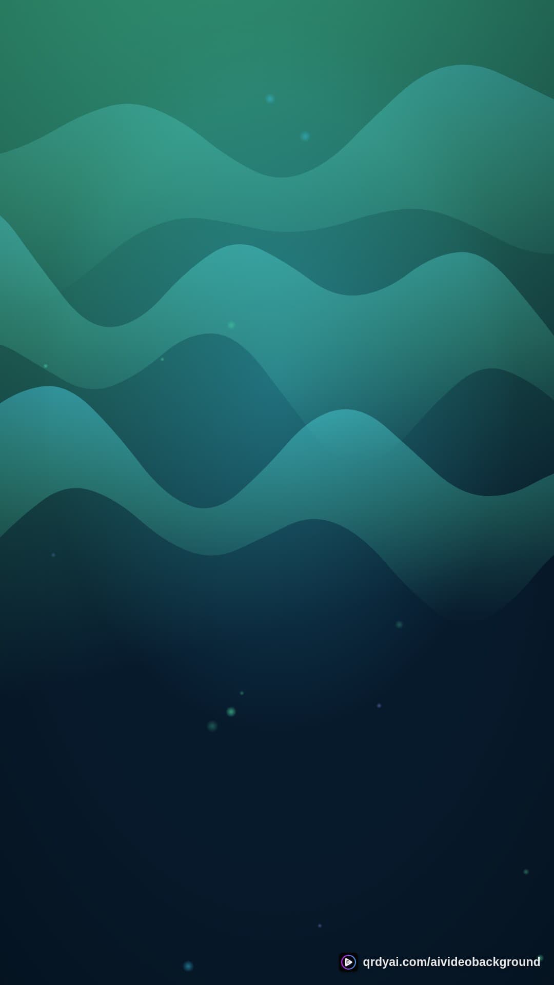 aurora breath portrait loop video background preview