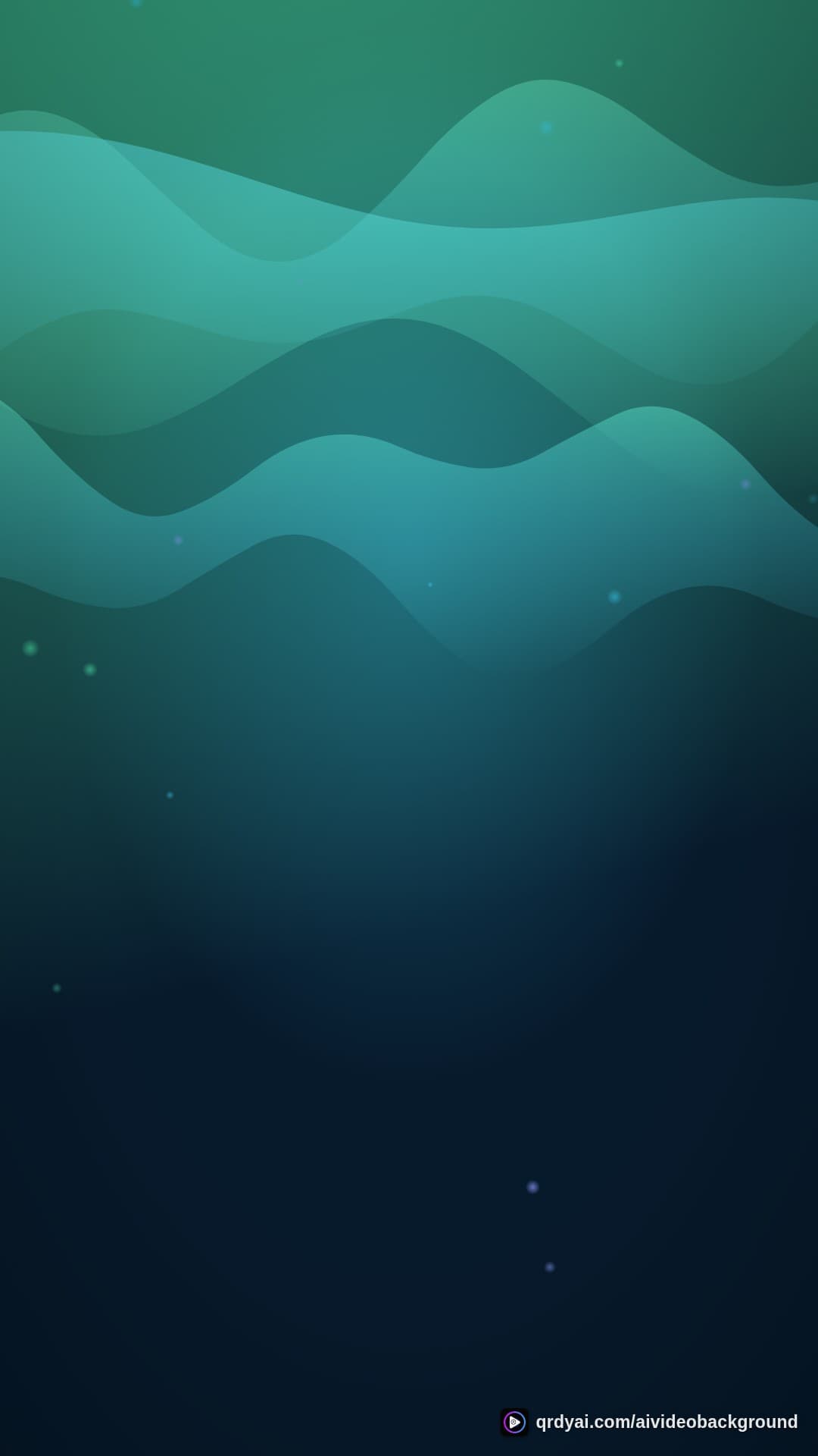 aurora breath portrait loop video background preview