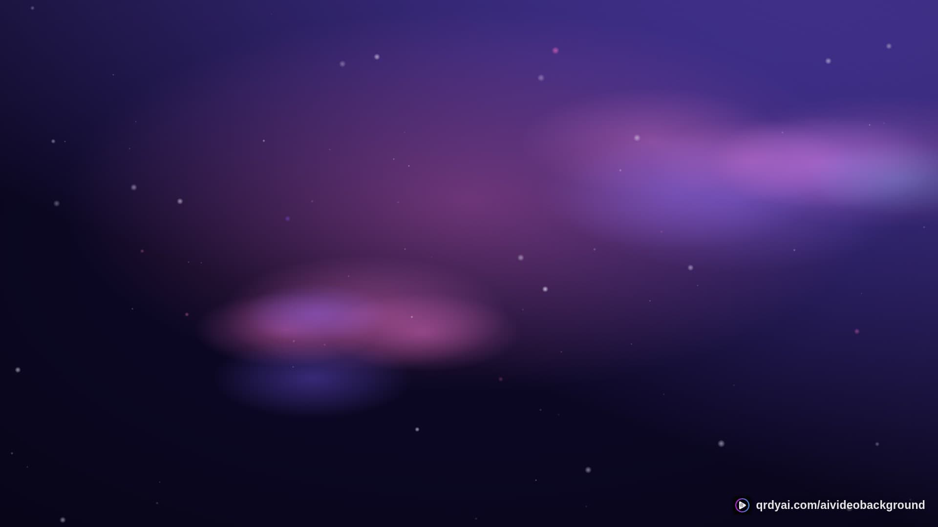 cosmos drift landscape loop video background preview