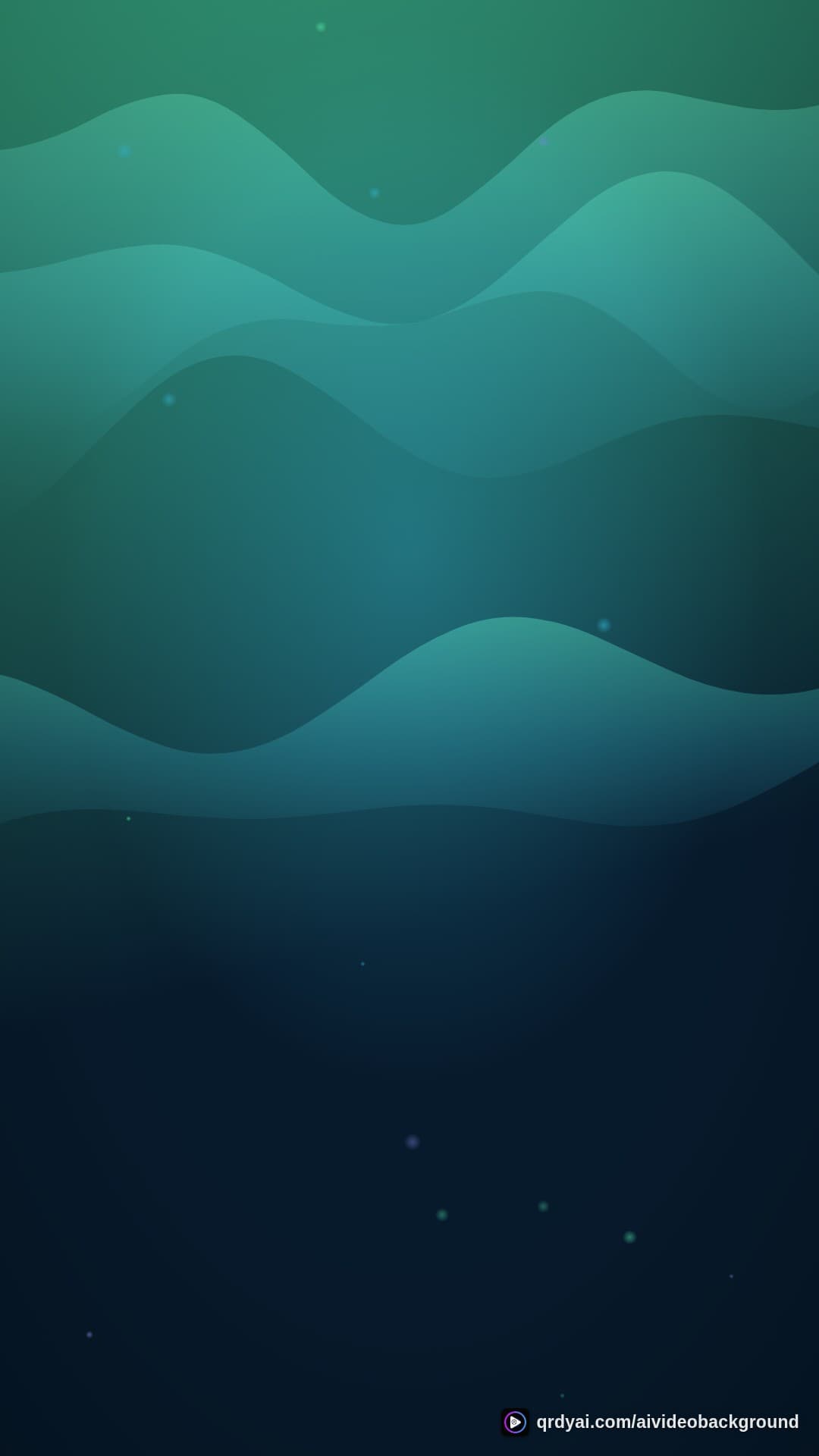 aurora breath portrait loop video background preview