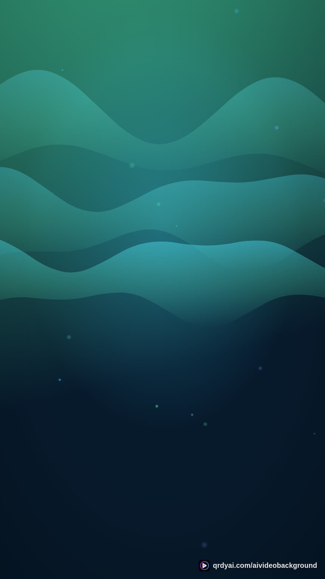 aurora breath portrait loop video background preview