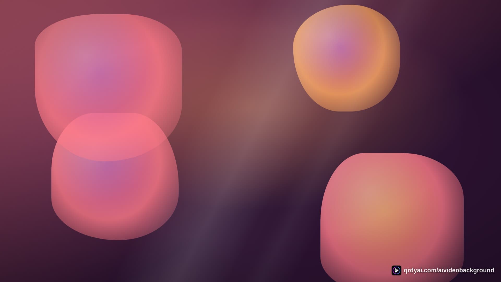 liquid melt landscape loop video background preview