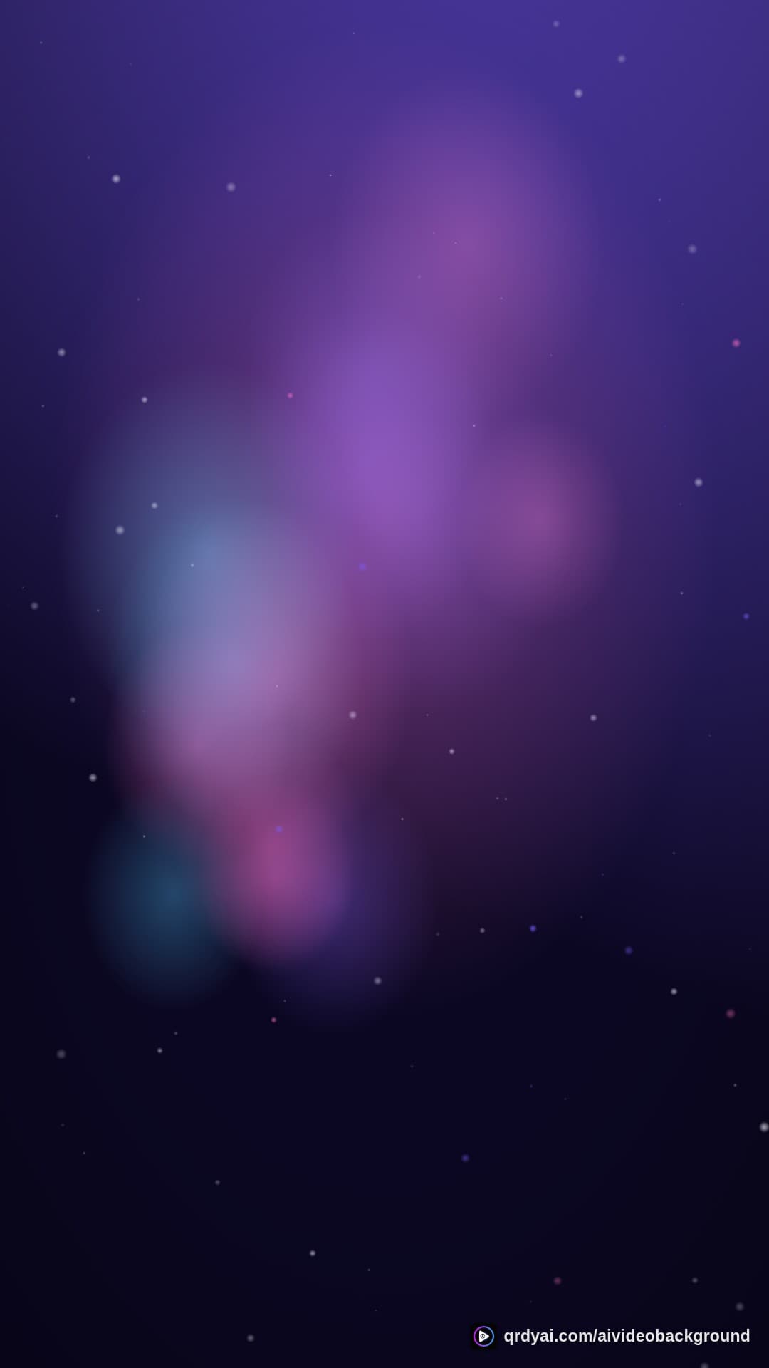 cosmos drift portrait loop video background preview