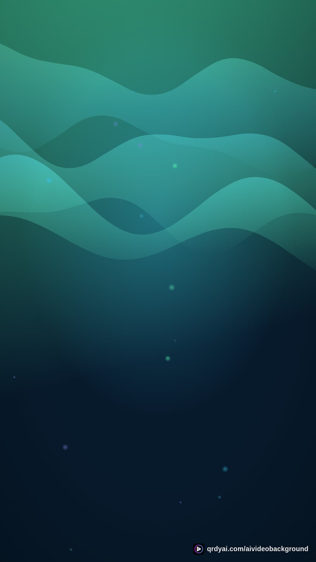 aurora breath portrait loop video background preview