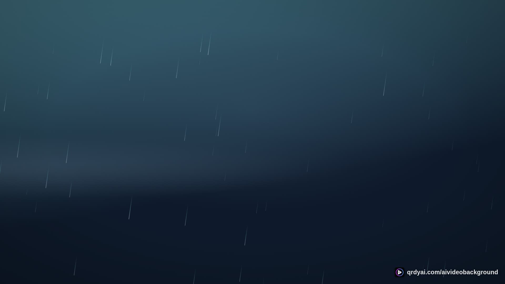 weather blue rain landscape loop video background preview