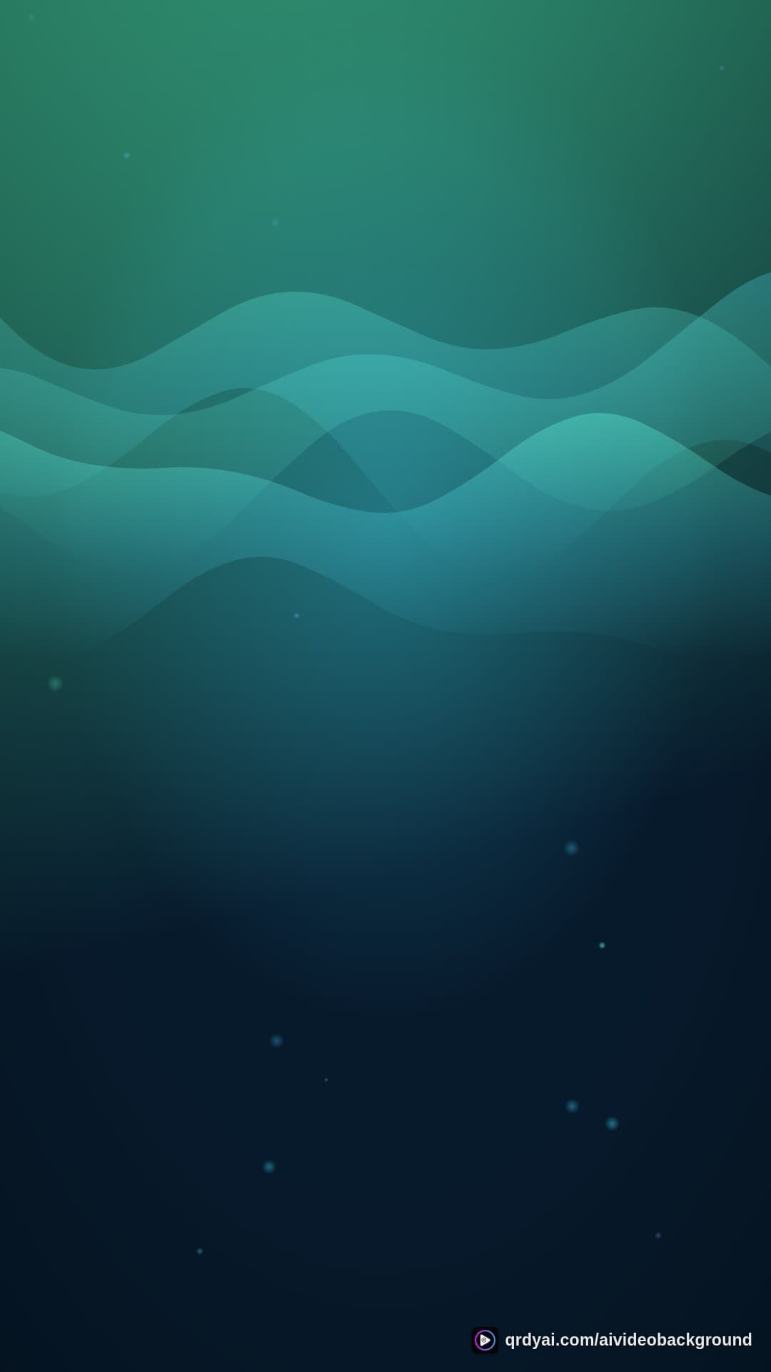 aurora breath portrait loop video background preview