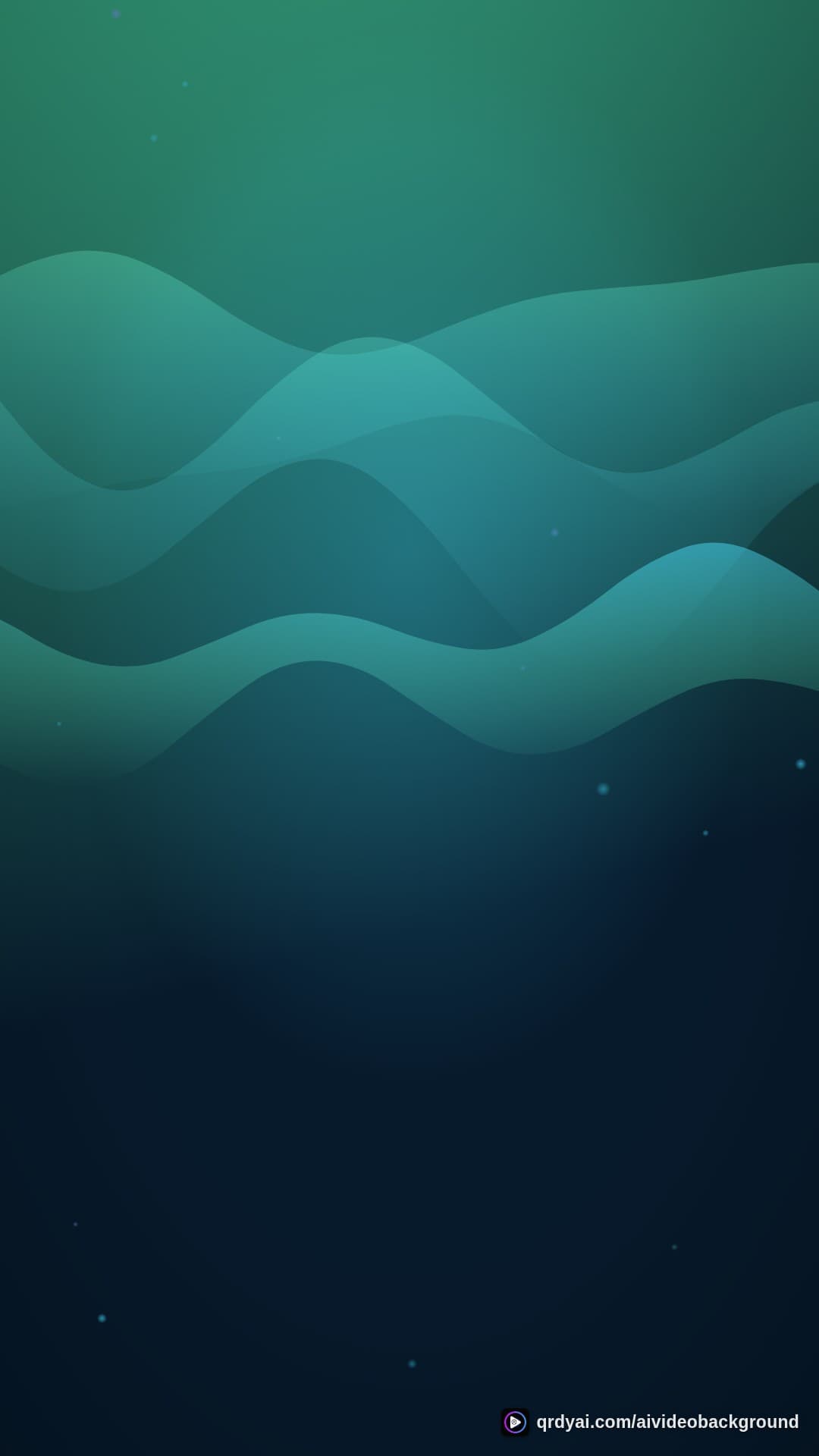 aurora breath portrait loop video background preview