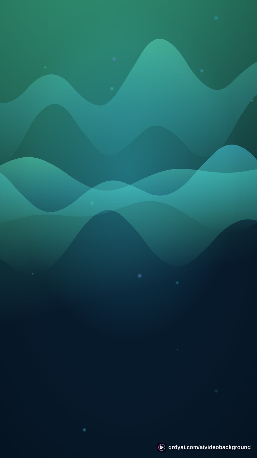 aurora breath portrait loop video background preview