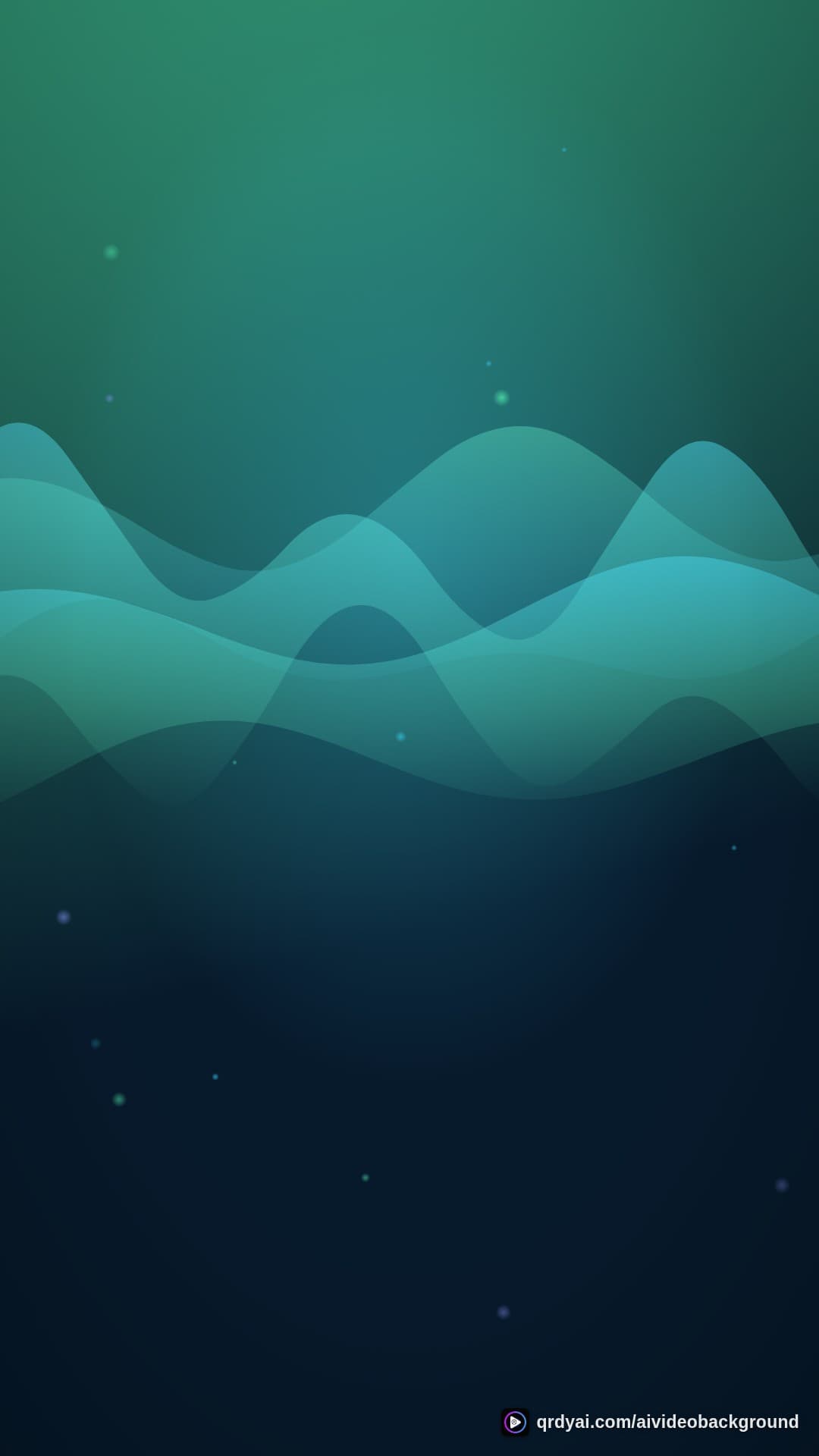 aurora breath portrait loop video background preview