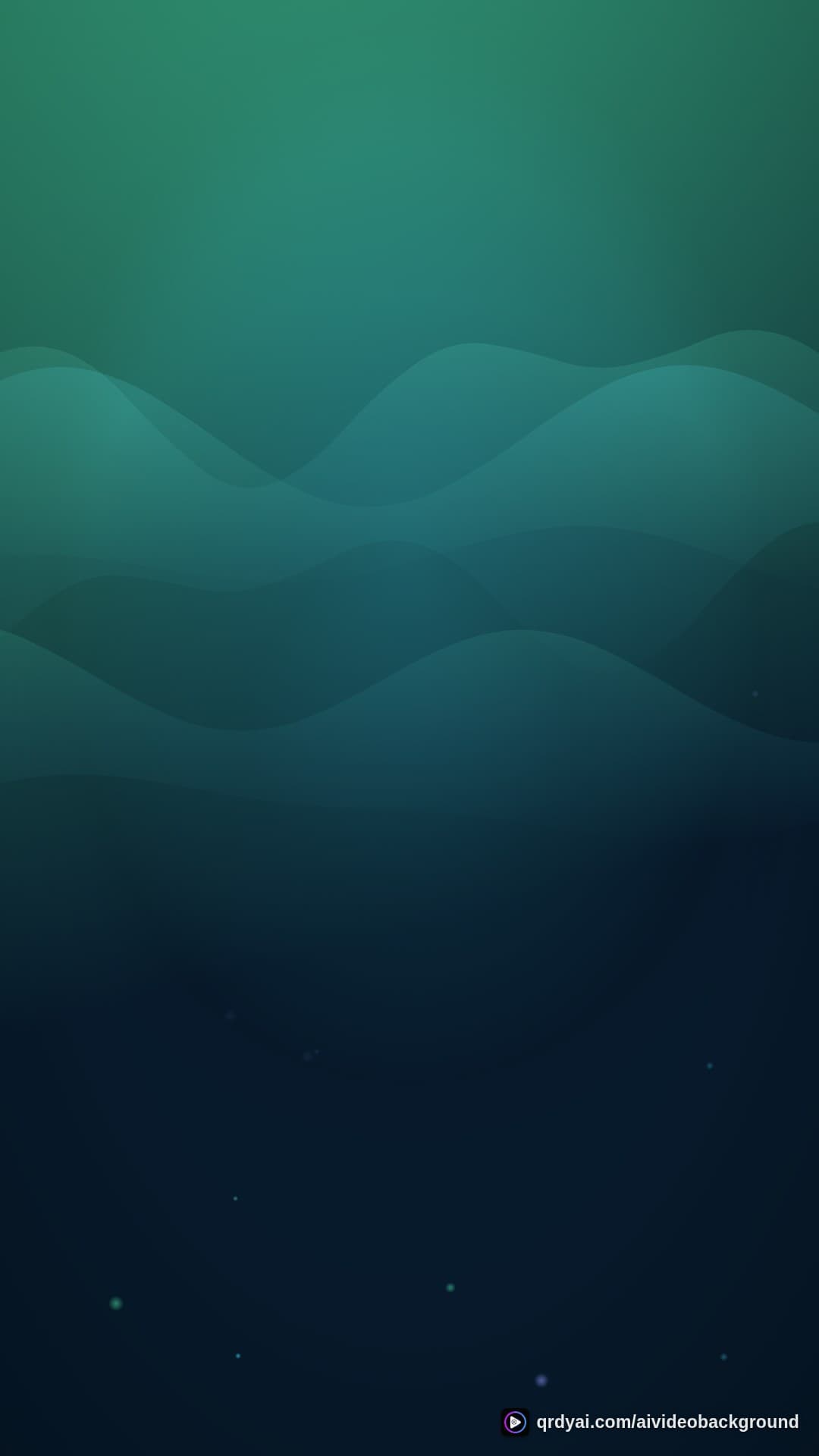 aurora breath portrait loop video background preview