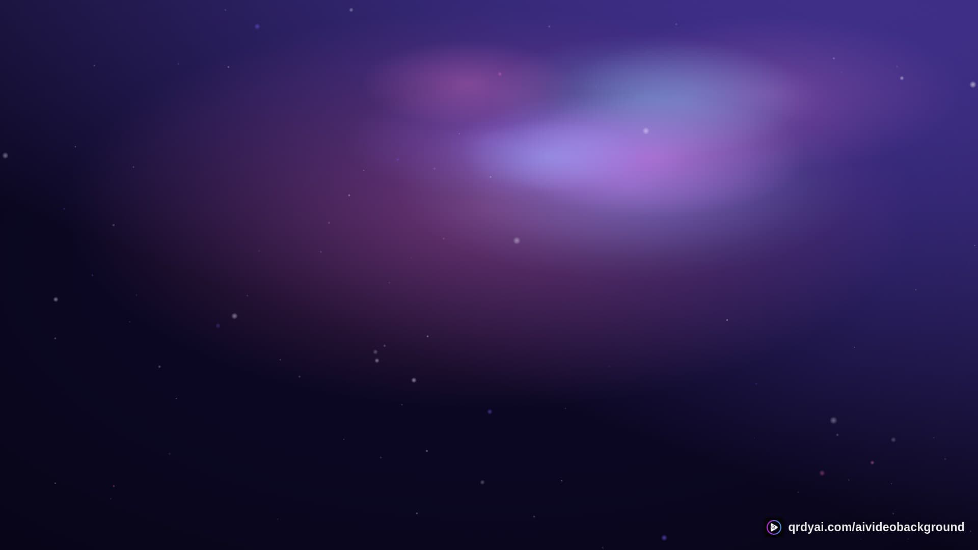 cosmos drift landscape loop video background preview