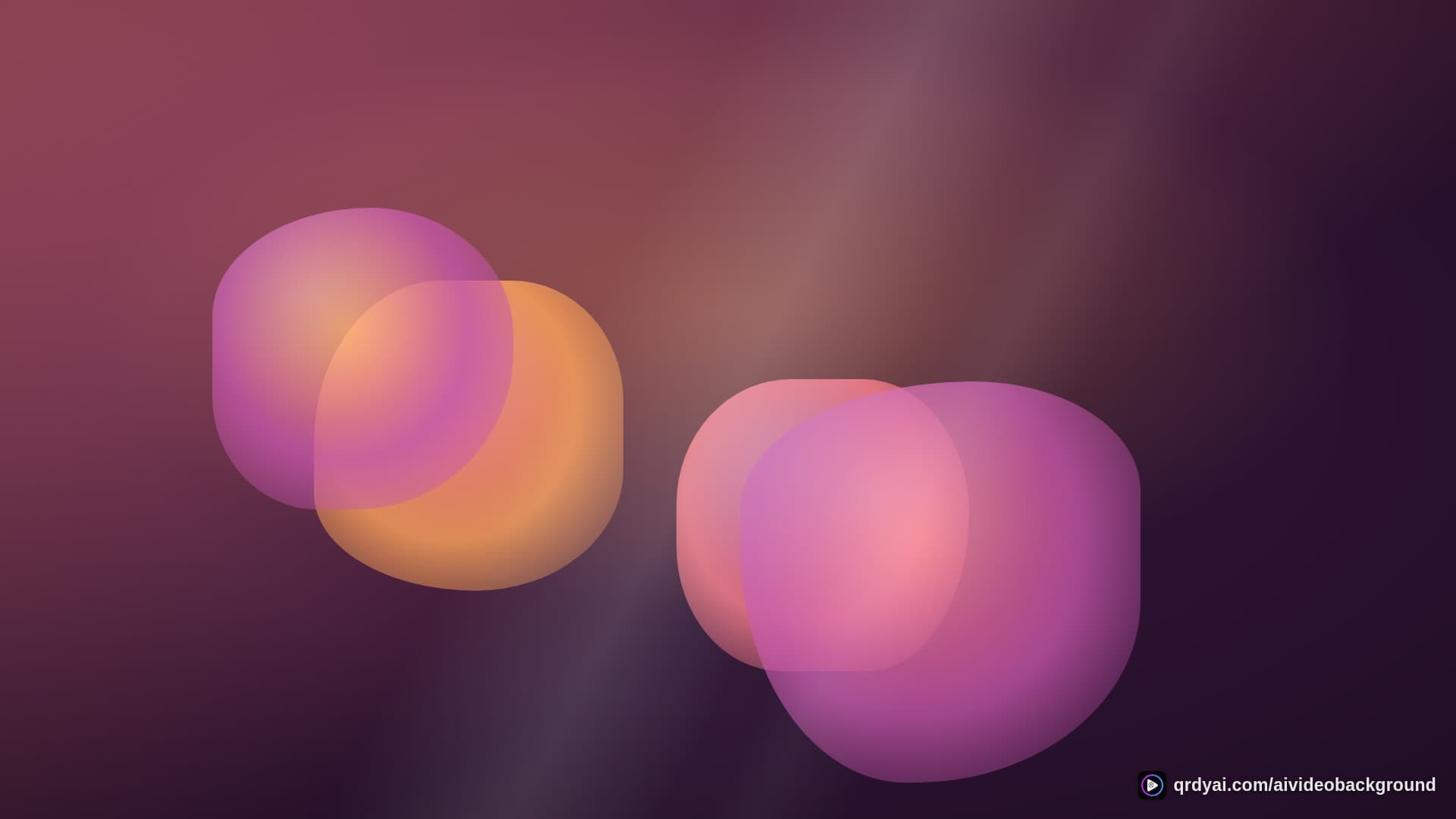 liquid melt landscape loop video background preview