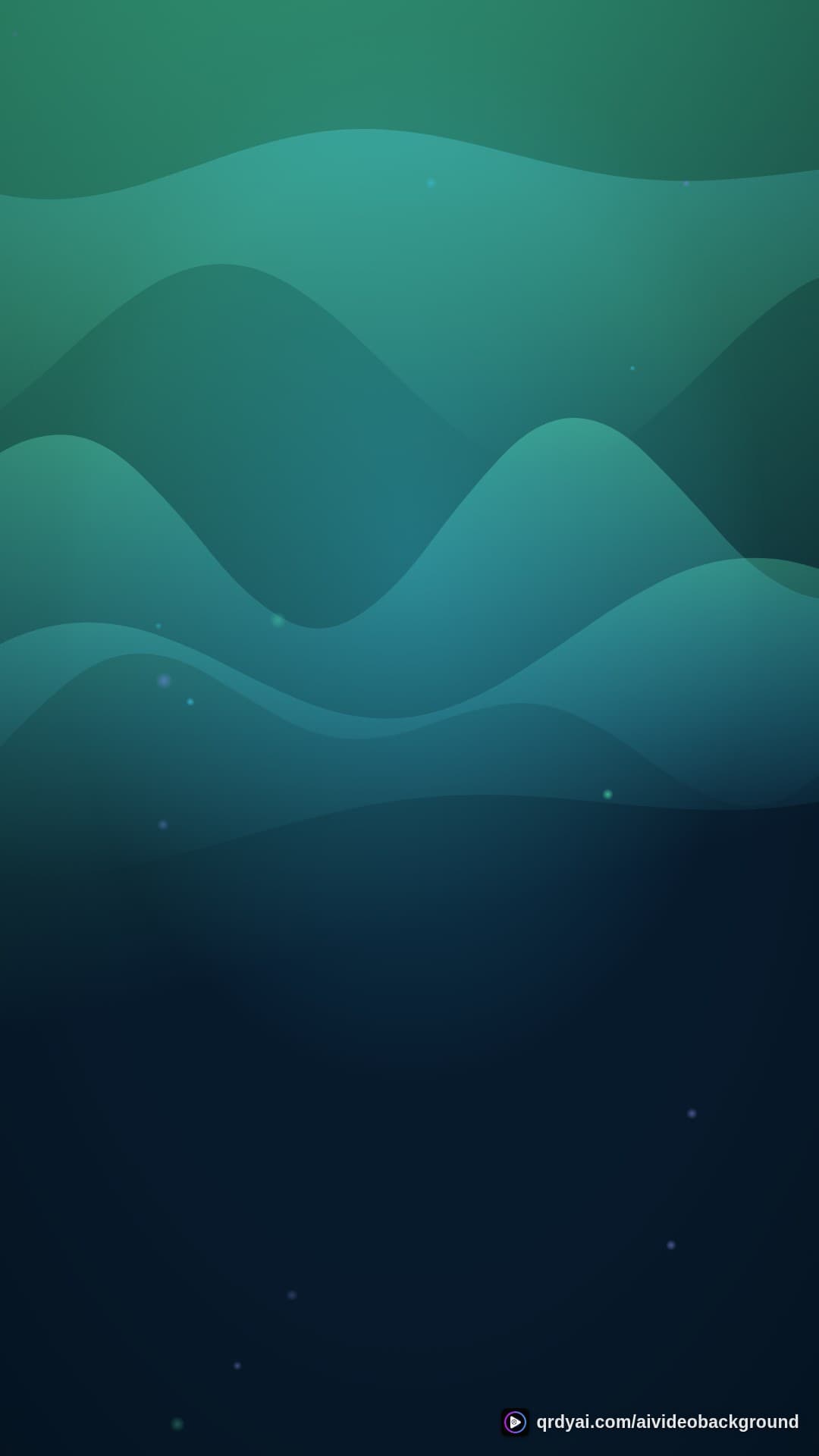 aurora breath portrait loop video background preview